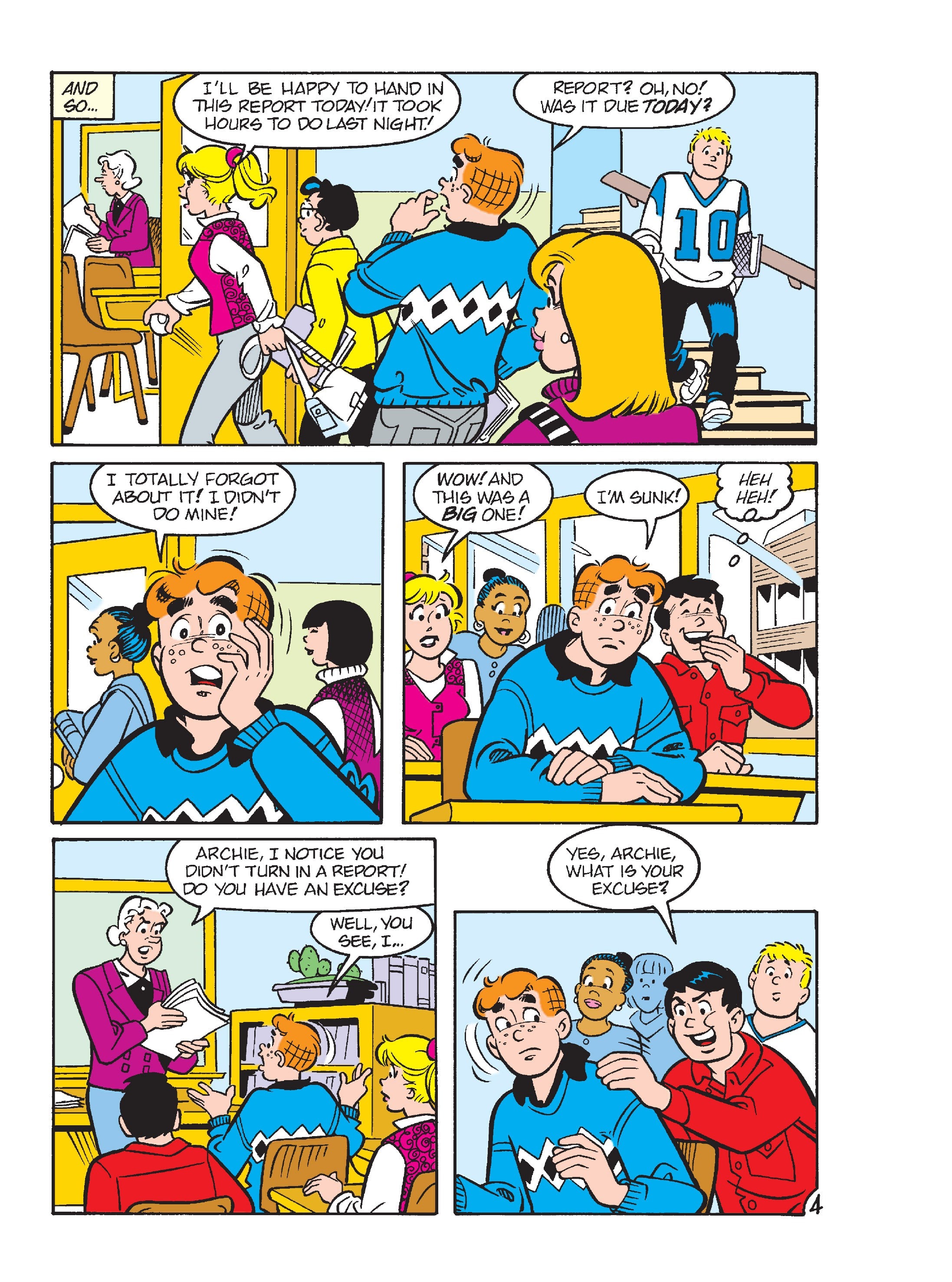 Read online Archie's Double Digest Magazine comic -  Issue #266 - 240