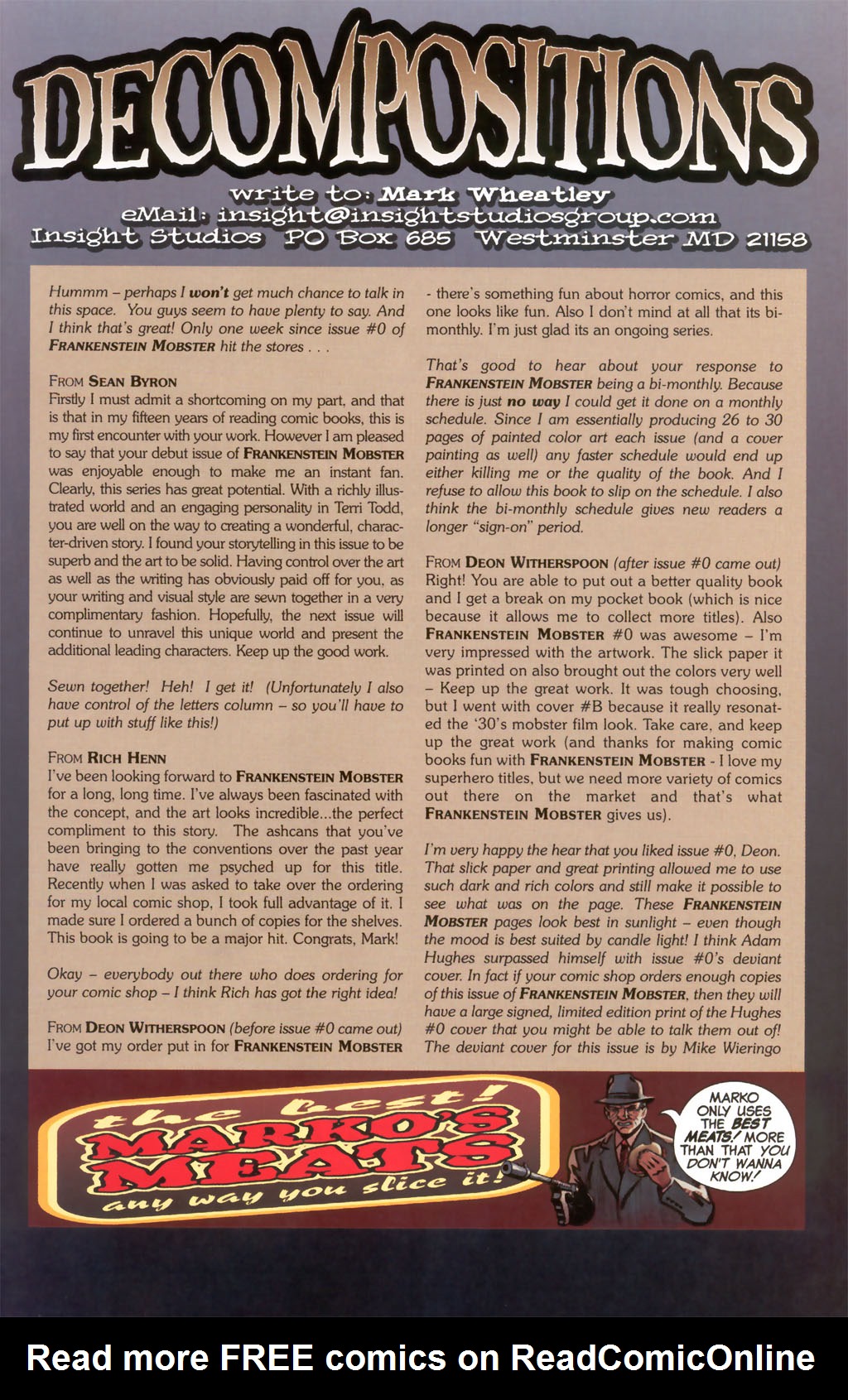 Read online Frankenstein Mobster comic -  Issue #1 - 30