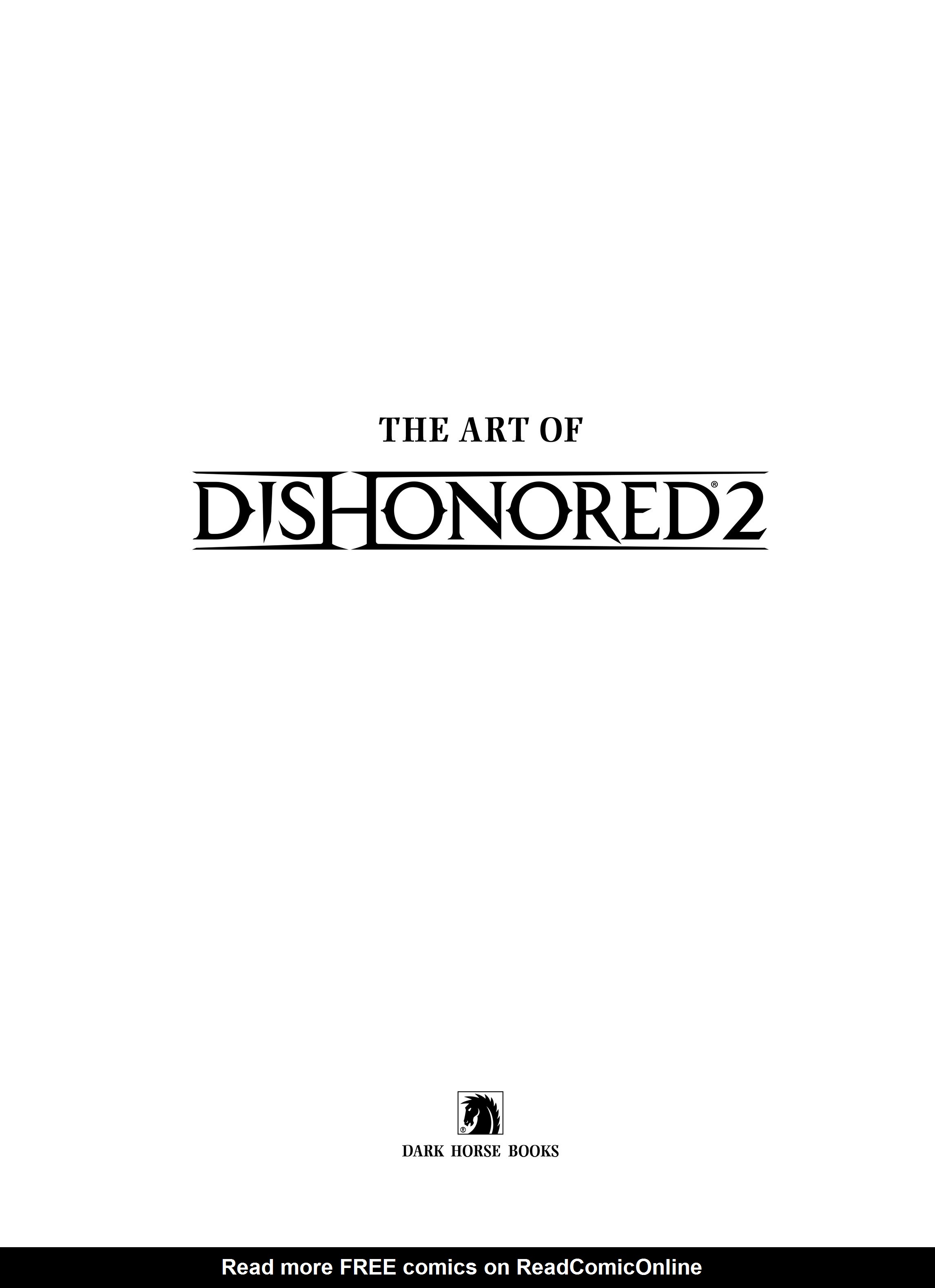 Read online The Art of Dishonored 2 comic -  Issue # TPB (Part 1) - 3