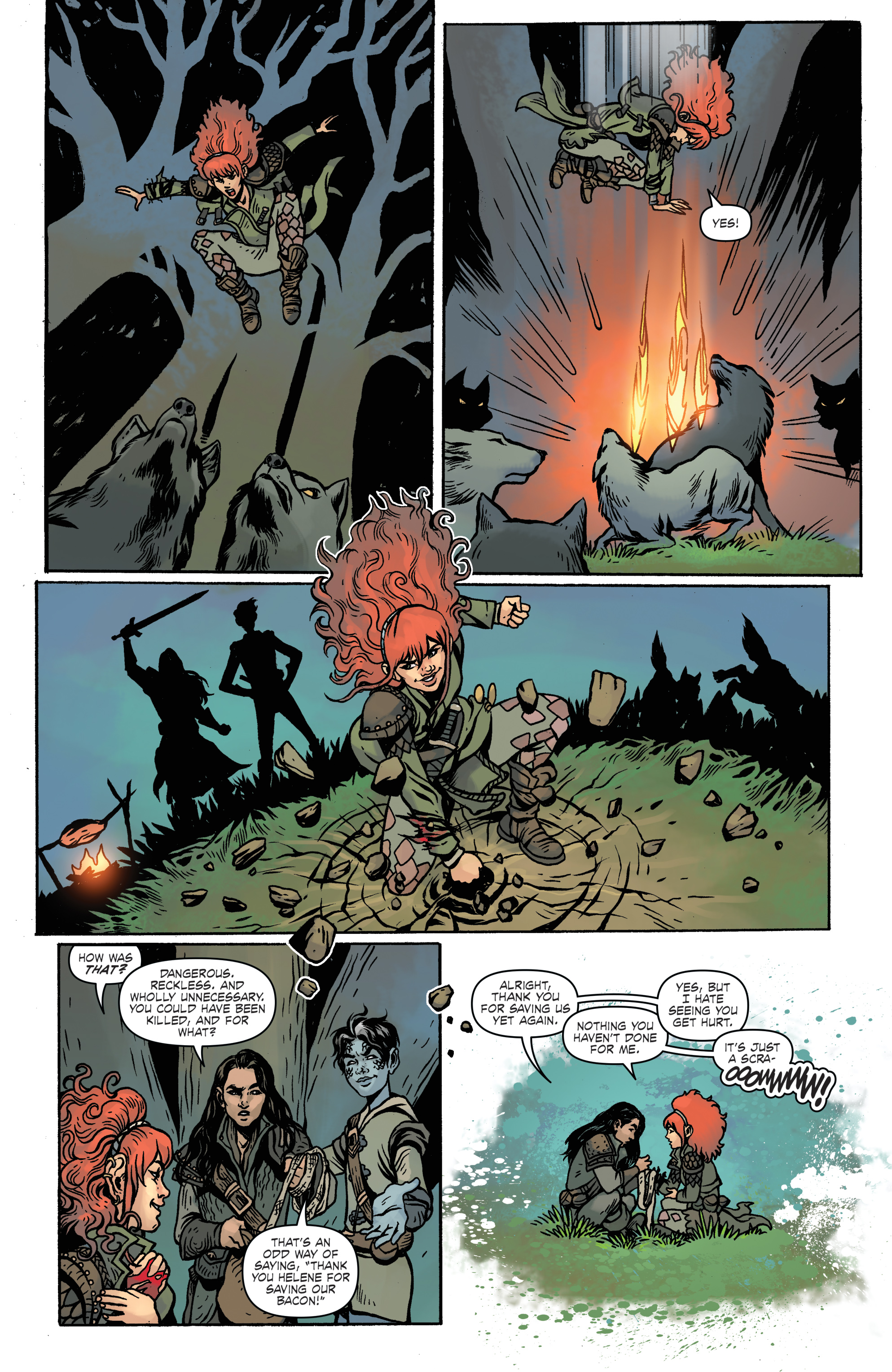 Read online Dungeon & Dragons: A Darkened Wish comic -  Issue # _TPB - 14