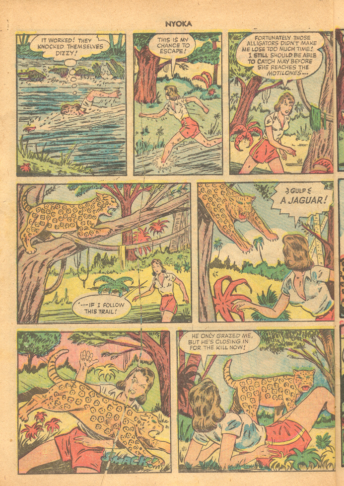 Read online Nyoka the Jungle Girl (1945) comic -  Issue #28 - 12