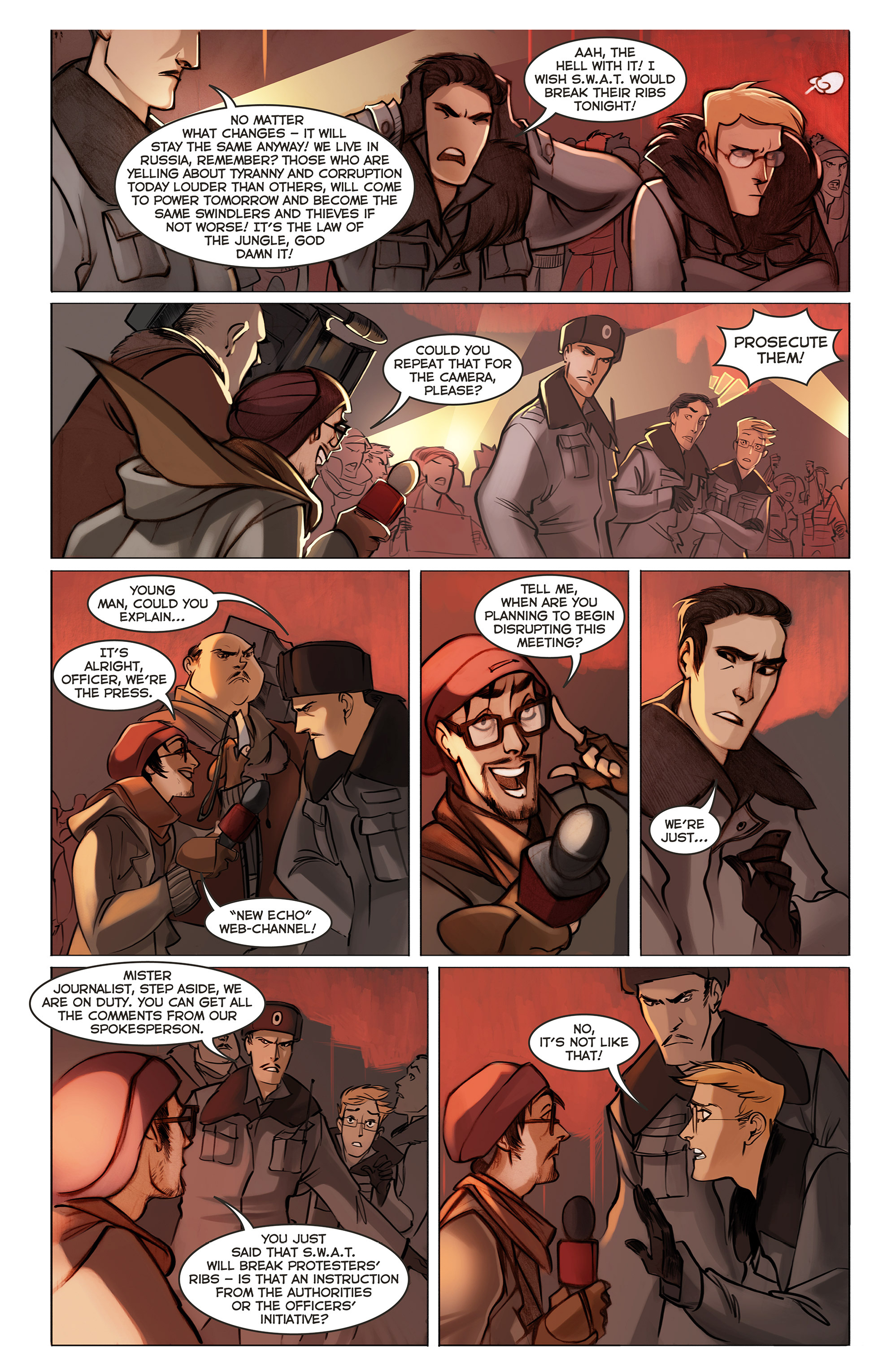 Read online Major Grom comic -  Issue #4 - 9