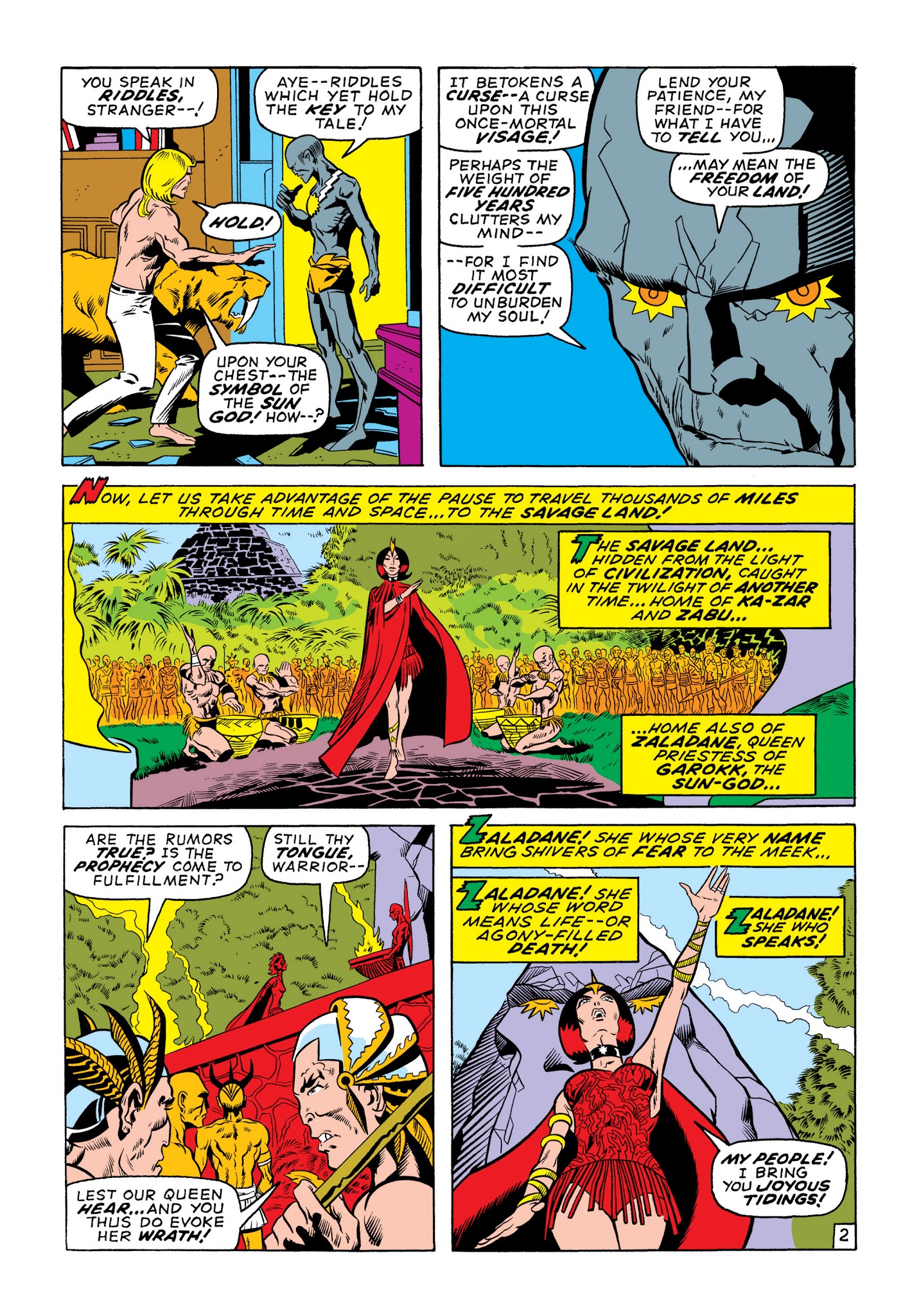 Read online Marvel Masterworks: Ka-Zar comic -  Issue # TPB 1 (Part 1) - 54