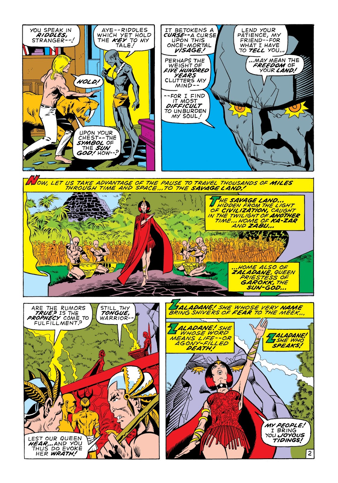 Marvel Masterworks: Ka-Zar issue TPB 1 - Page 54