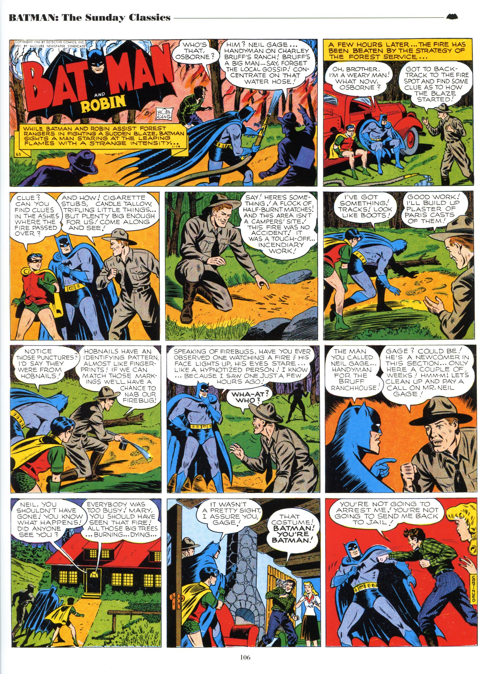 Read online Batman: The Sunday Classics comic -  Issue # TPB - 112