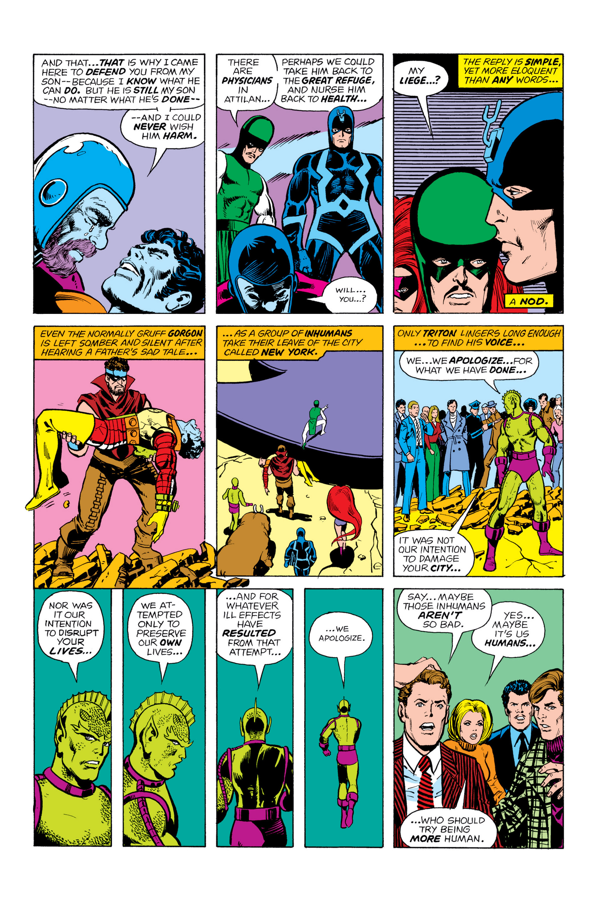Read online Marvel Masterworks: The Inhumans comic -  Issue # TPB 2 (Part 1) - 78