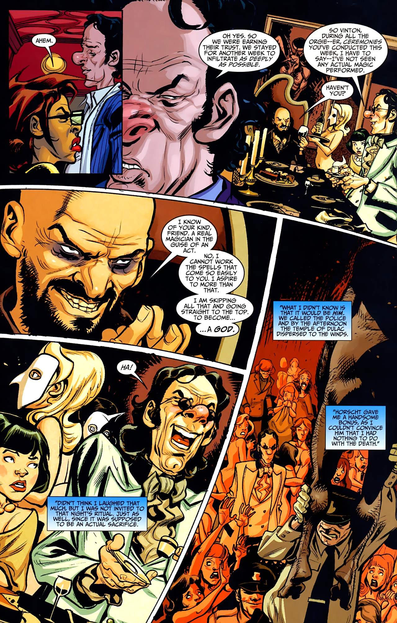 Read online Mysterius comic -  Issue #2 - 19