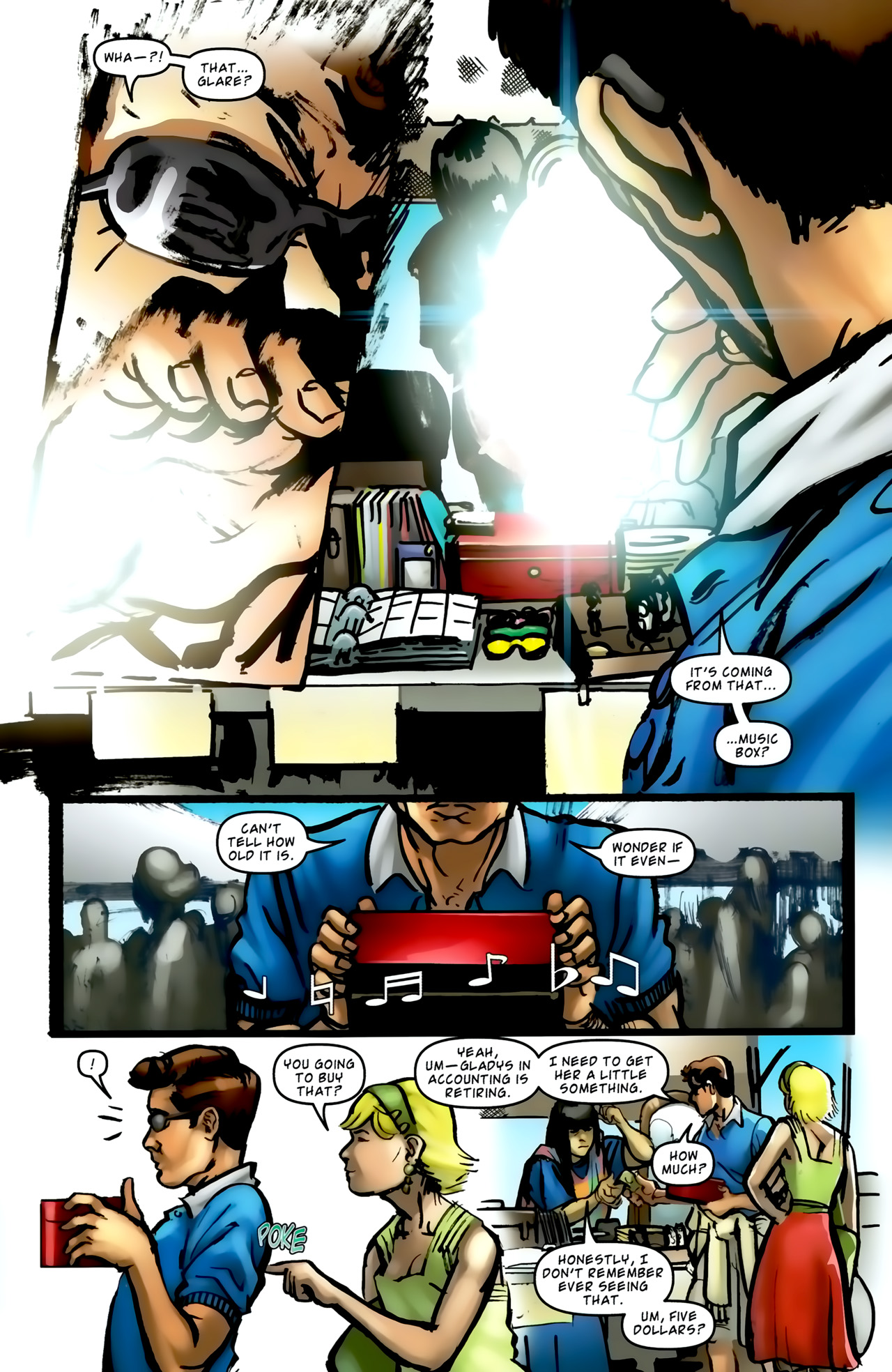 Read online Jennifer Love Hewitt's Music Box comic -  Issue #2 - 6