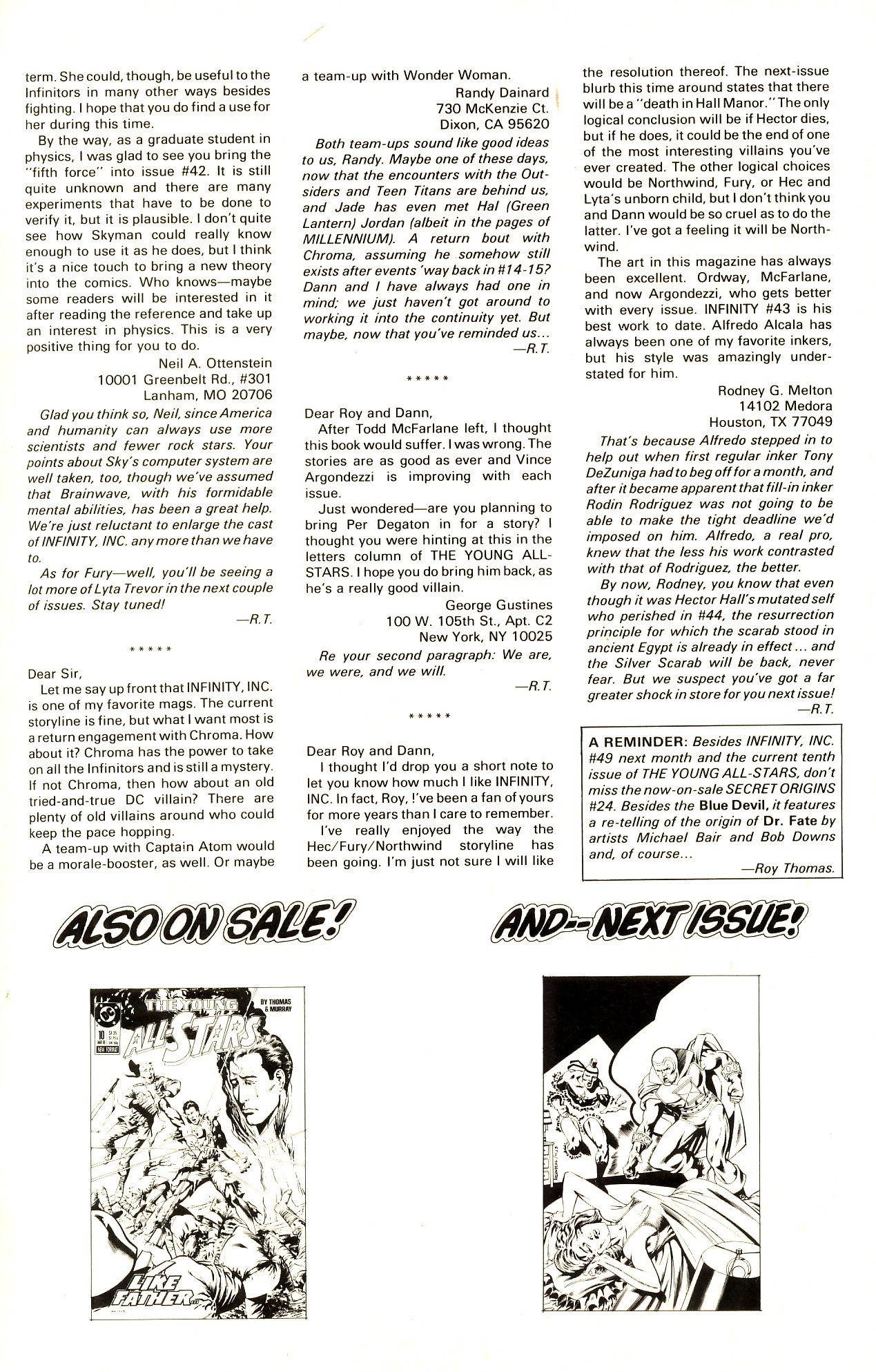 Read online Infinity Inc. (1984) comic -  Issue #48 - 35