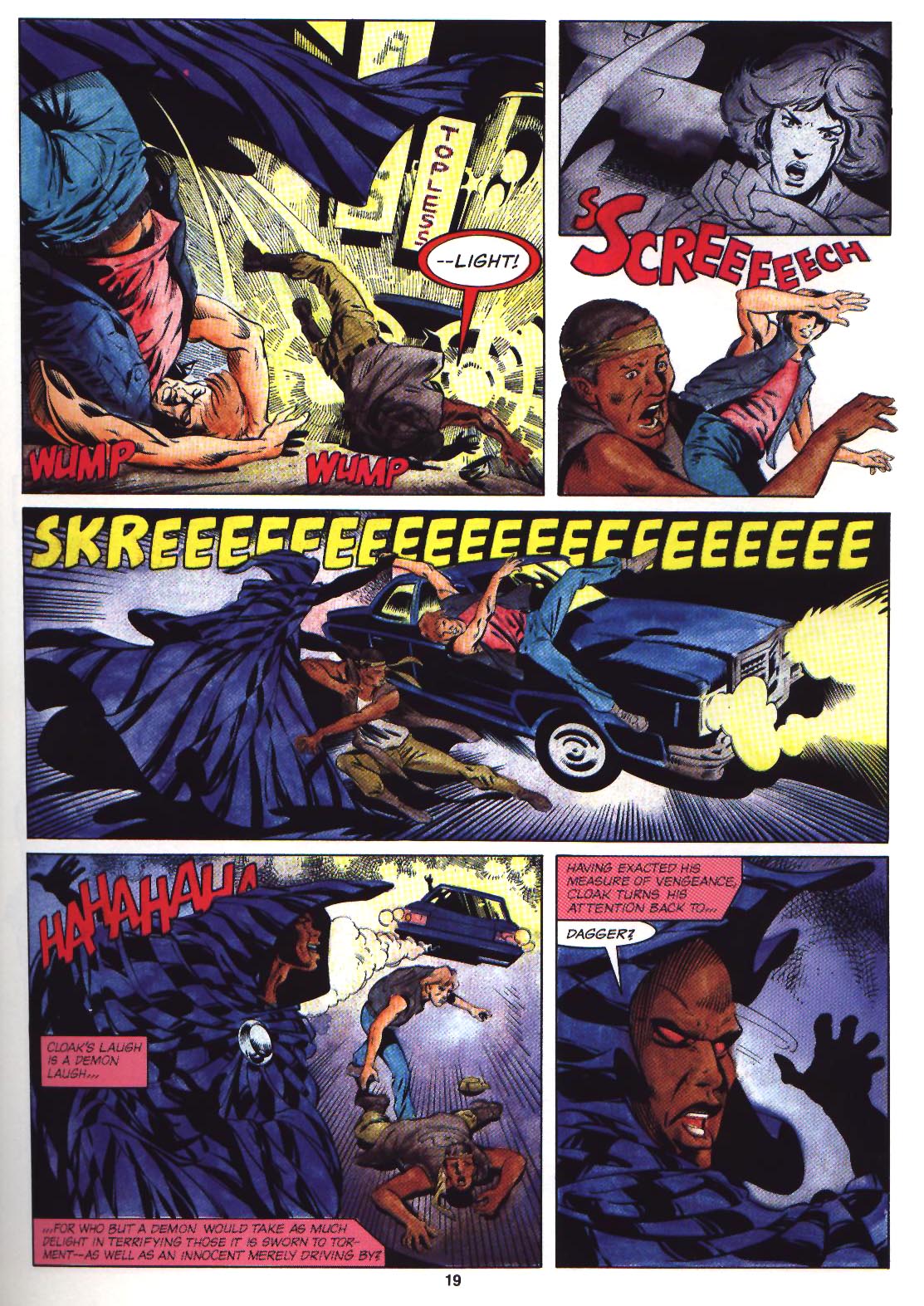 Read online Marvel Graphic Novel: Cloak and Dagger and Power Pack: Shelter From The Storm comic -  Issue # TPB - 20