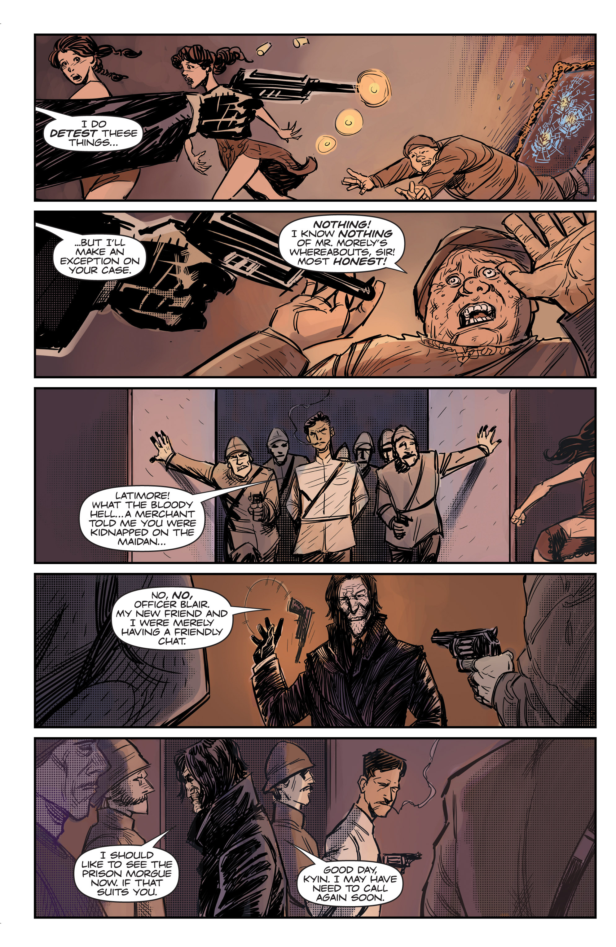 Read online Moriarty comic -  Issue # TPB 2 - 34