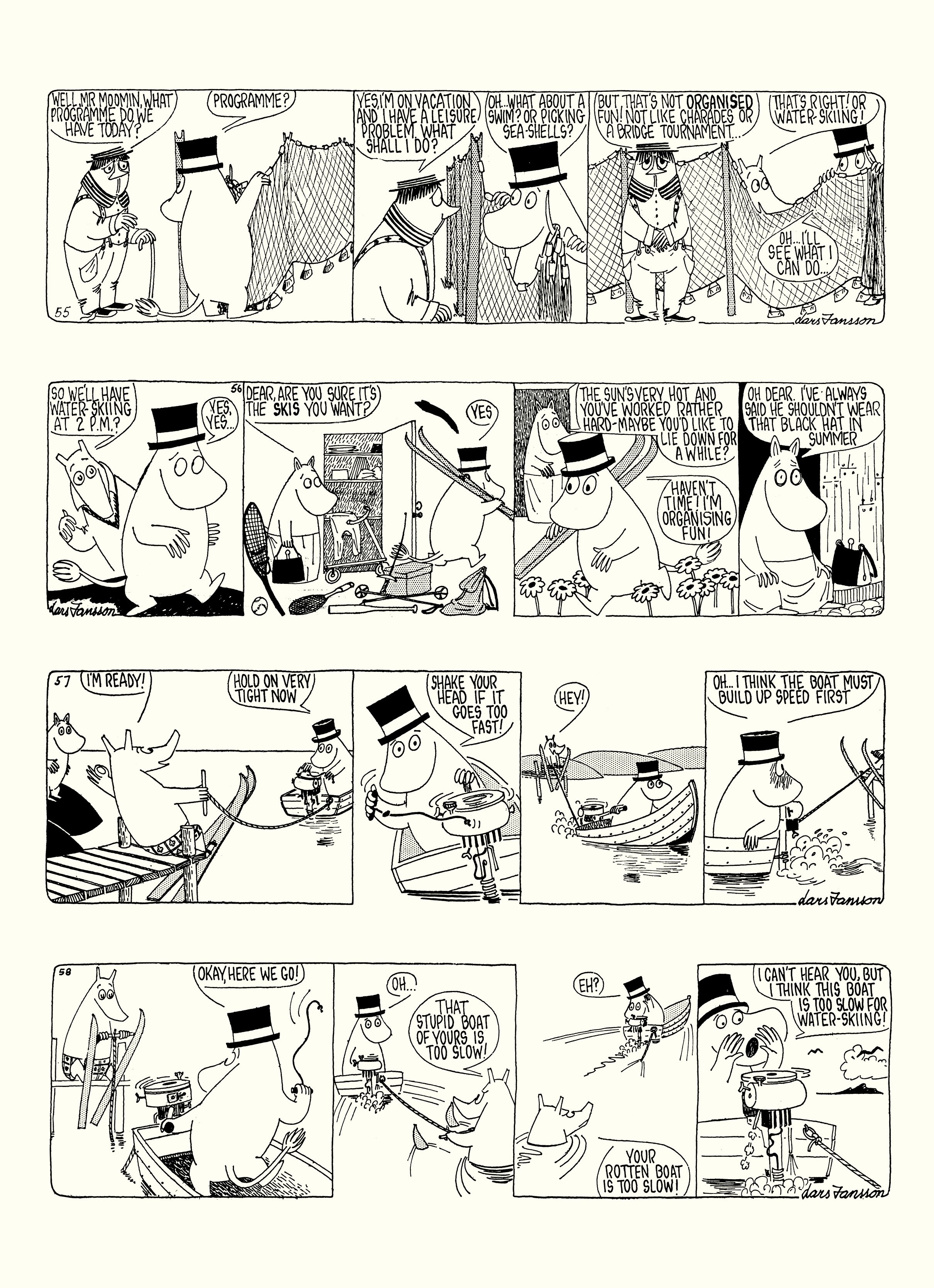 Read online Moomin: The Complete Lars Jansson Comic Strip comic -  Issue # TPB 8 - 65
