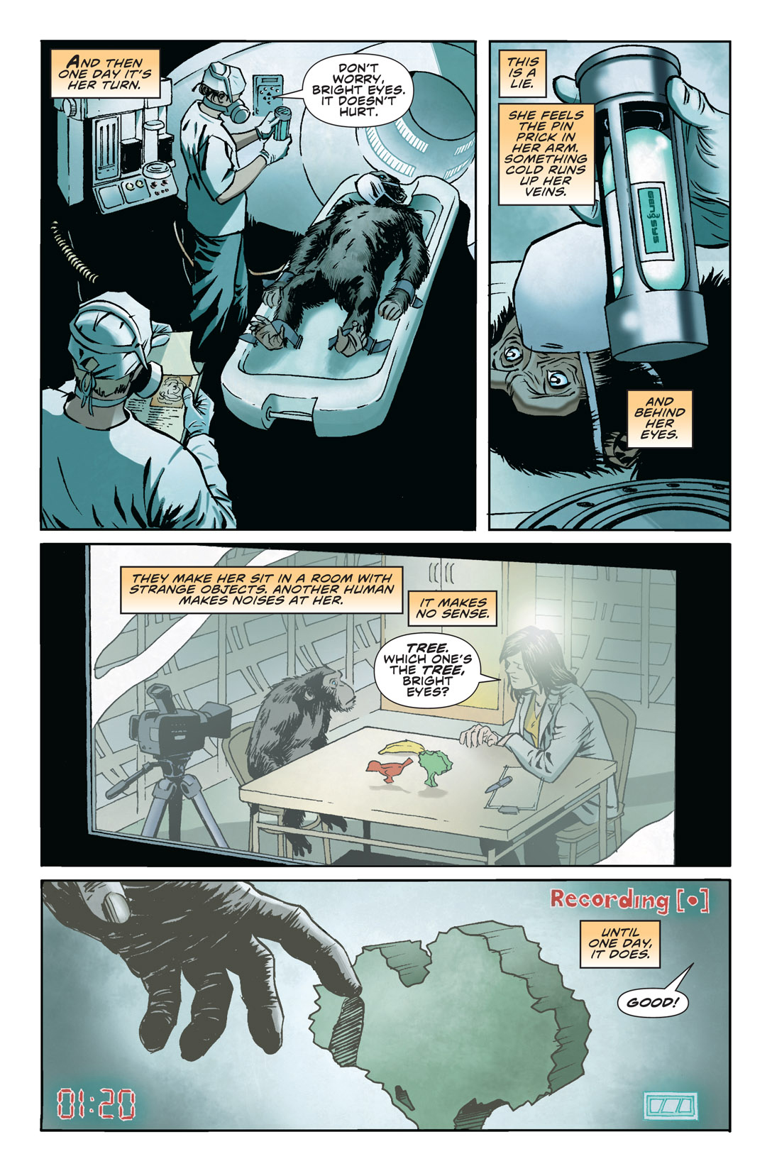 Read online Rise of the Planet of the Apes Prequel comic -  Issue # Full - 17