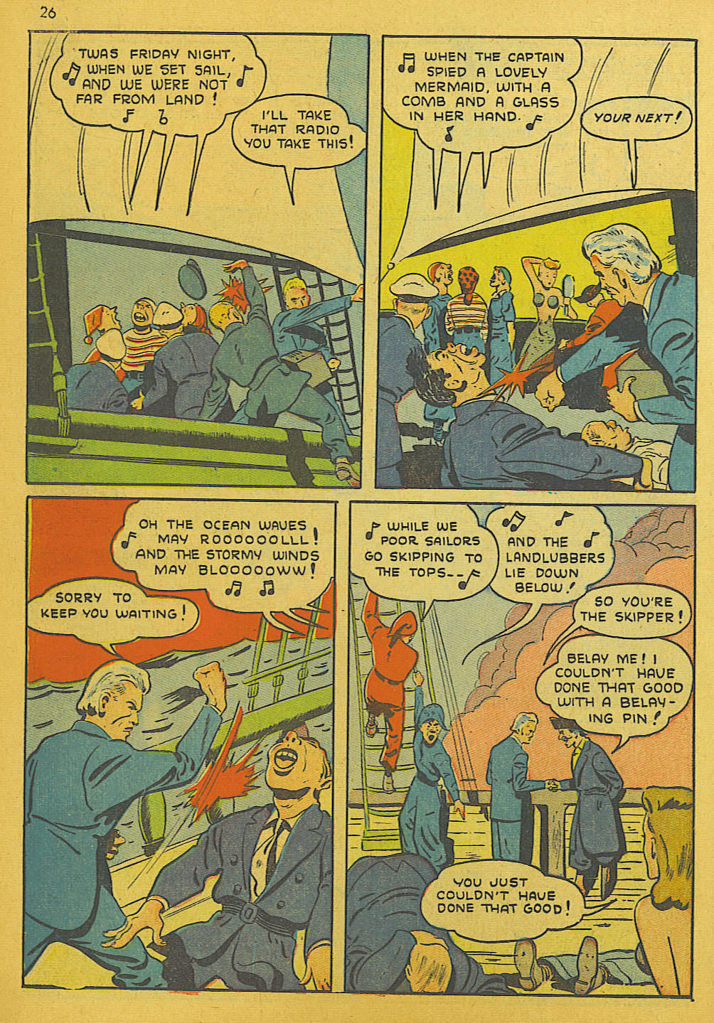 Read online Super-Magician Comics comic -  Issue #10 - 26