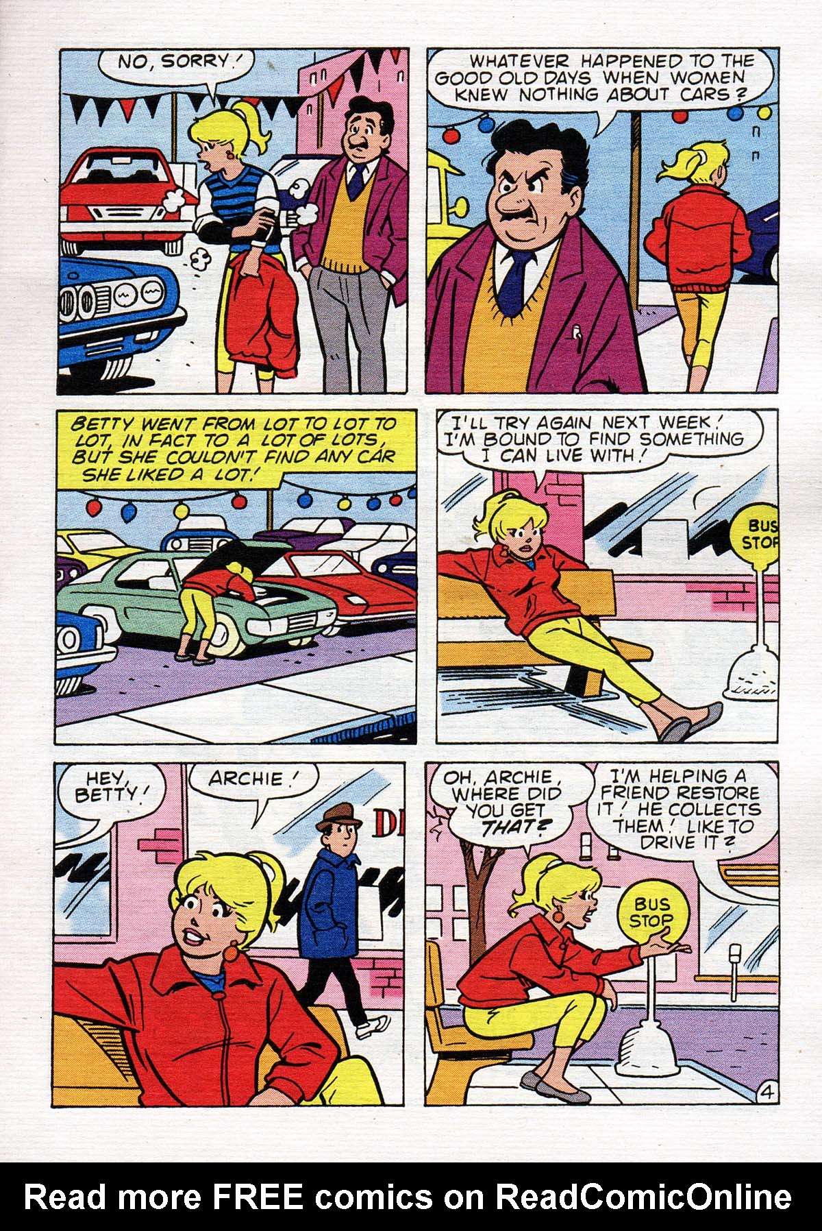 Read online Betty and Veronica Digest Magazine comic -  Issue #124 - 36