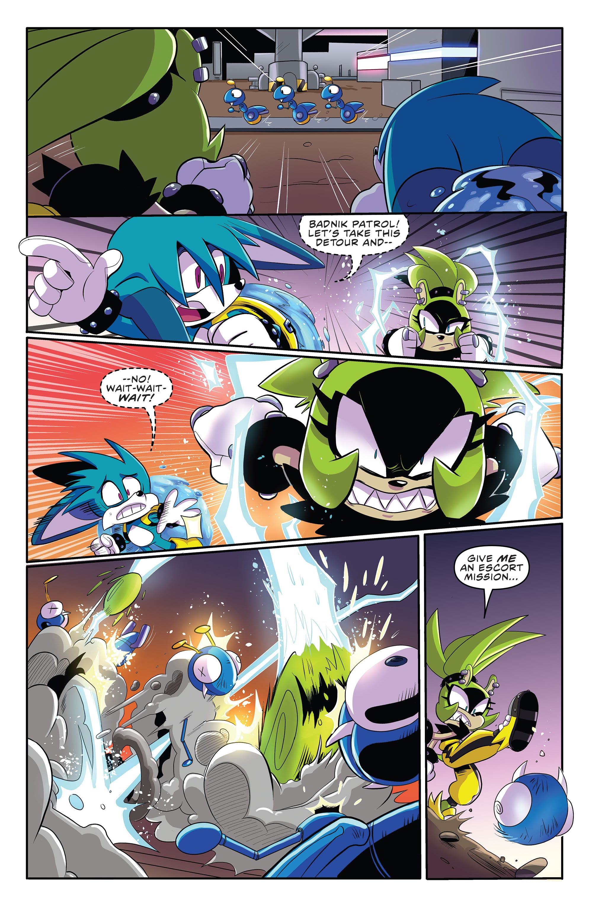 Read online Sonic the Hedgehog: Imposter Syndrome comic -  Issue #2 - 9