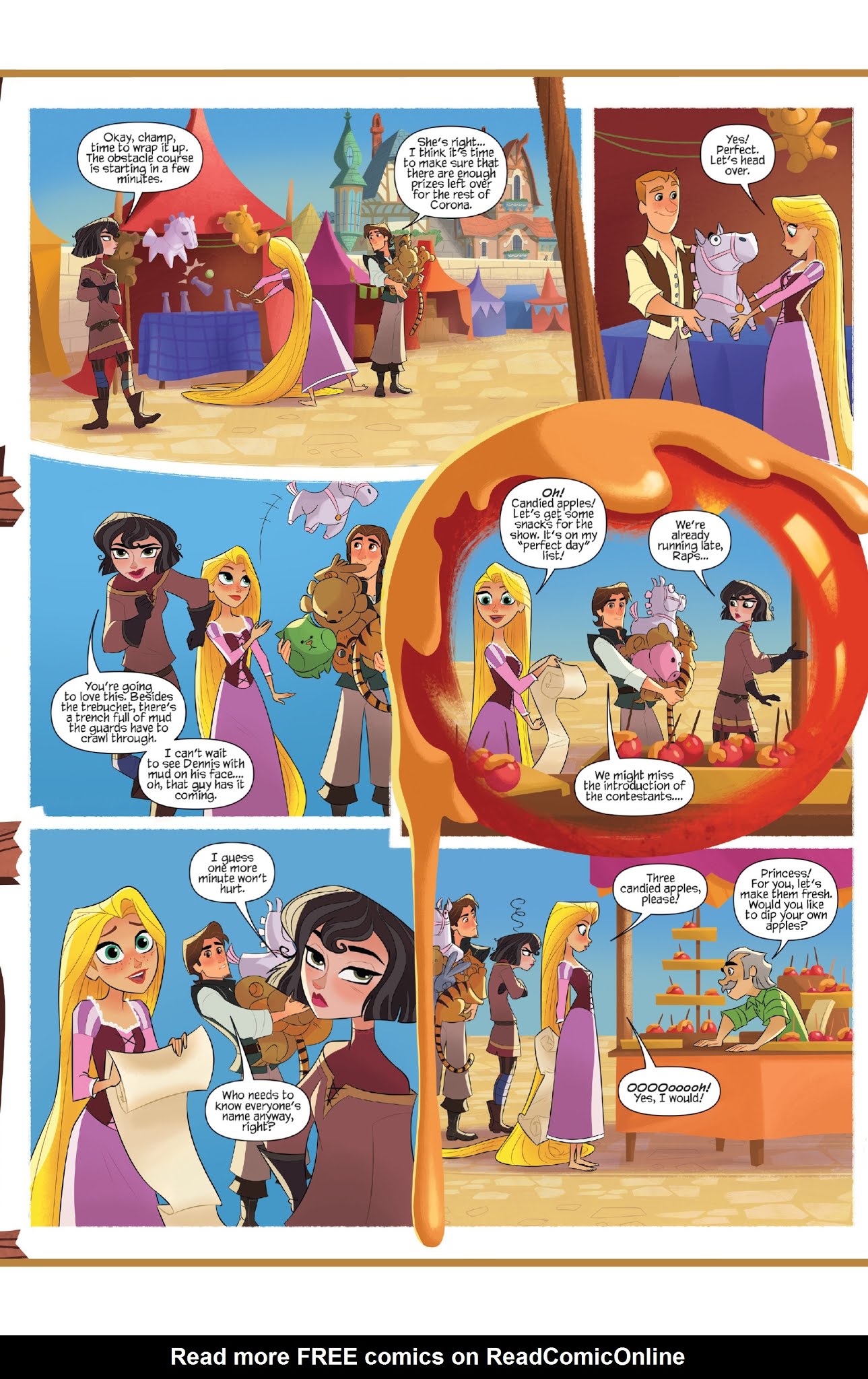Read online Tangled: The Series: Hair-Raising Adventures comic -  Issue #1 - 7