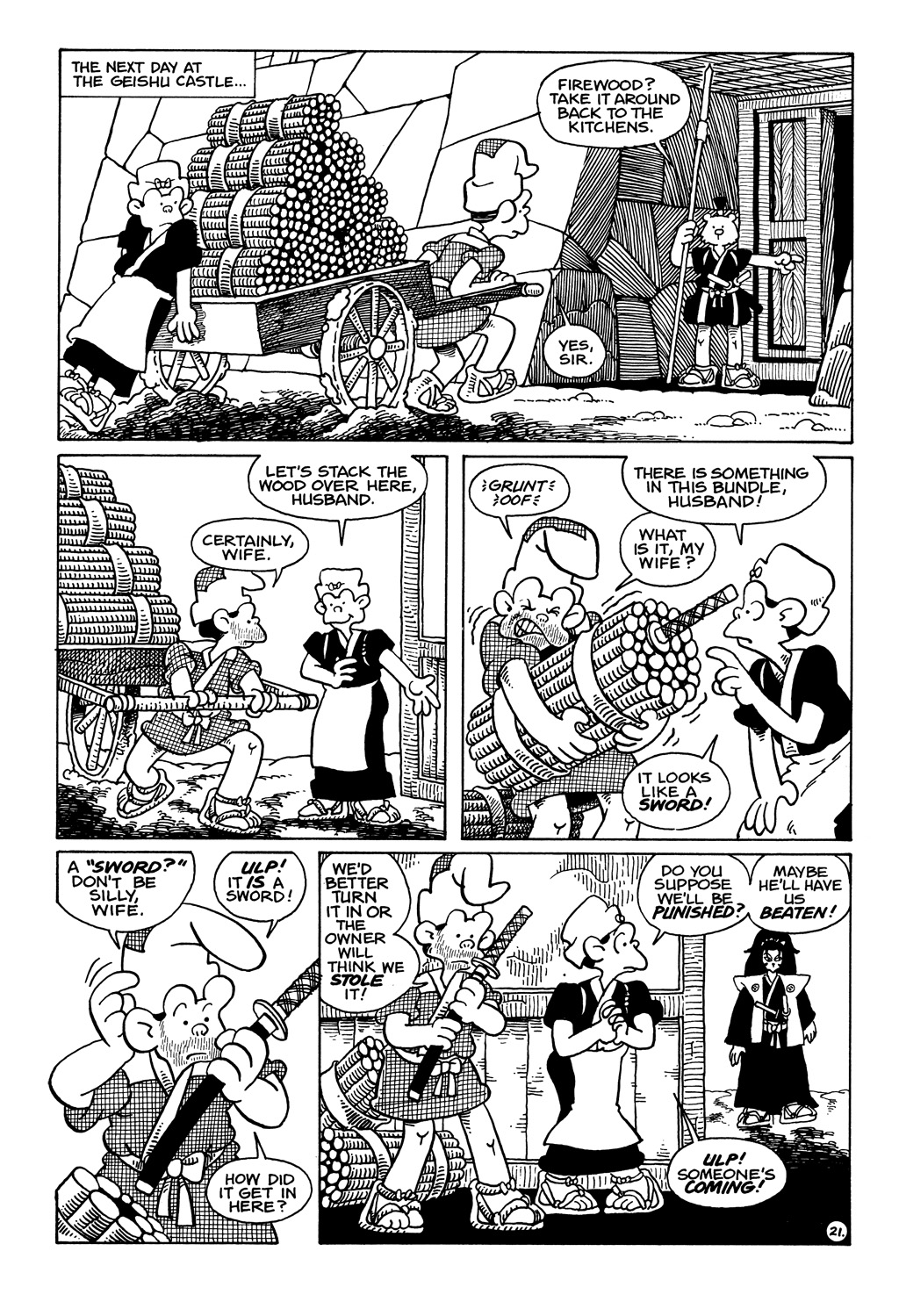 Read online Usagi Yojimbo (1987) comic -  Issue #12 - 23