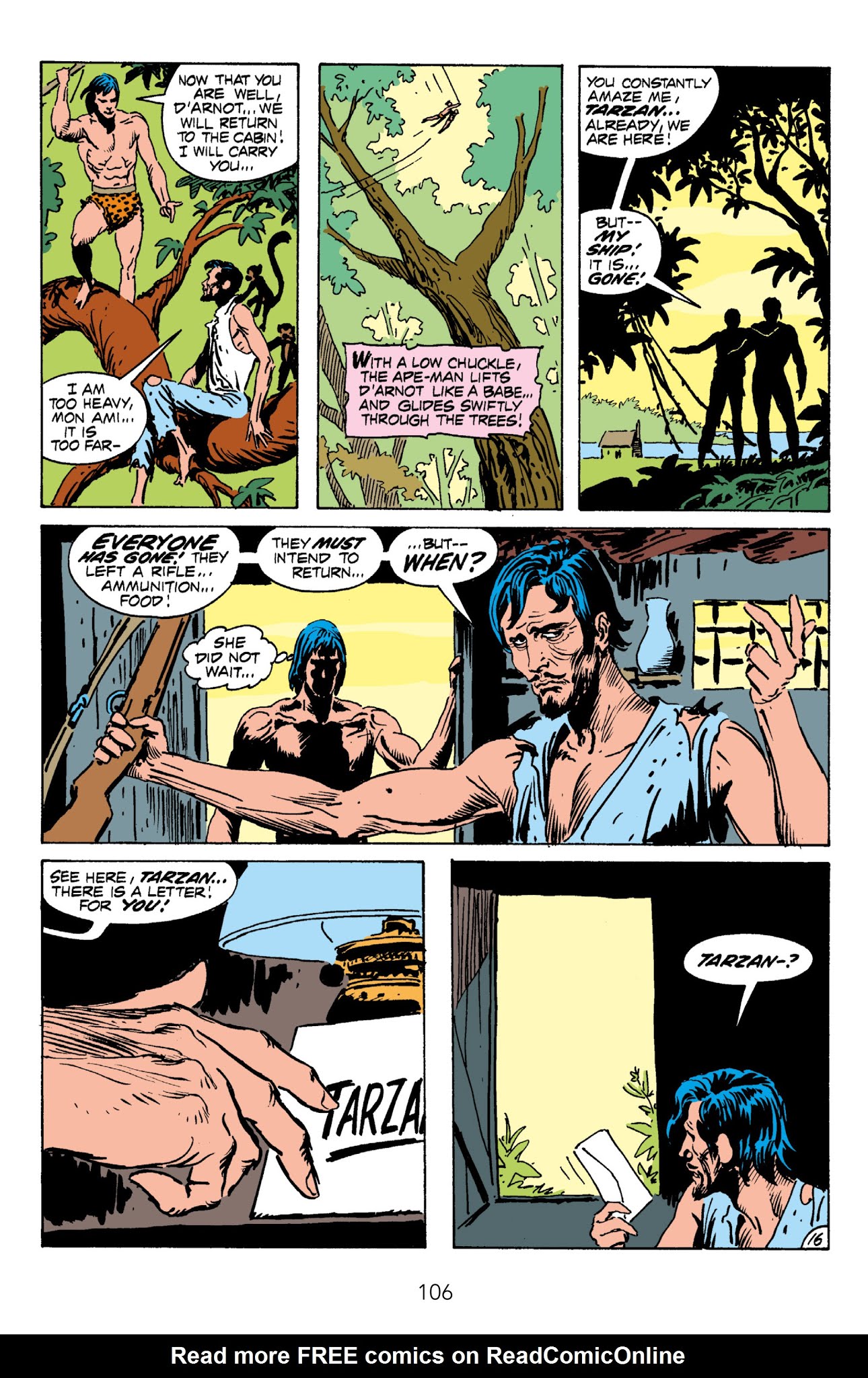 Read online Edgar Rice Burroughs' Tarzan The Joe Kubert Years comic -  Issue # TPB 1 (Part 2) - 8