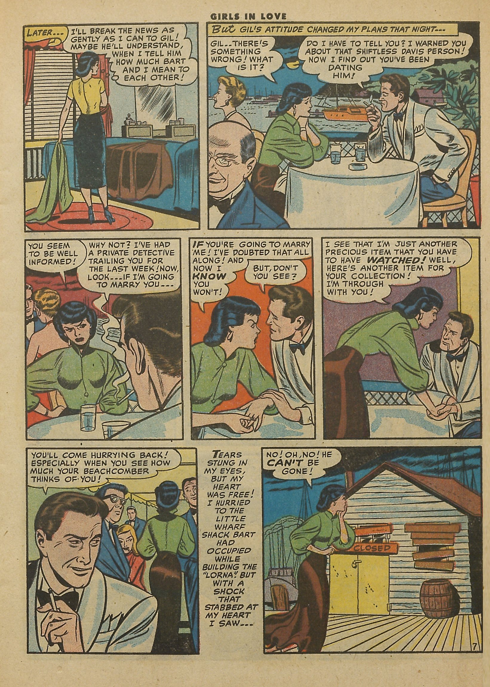 Read online Girls in Love (1955) comic -  Issue #55 - 9