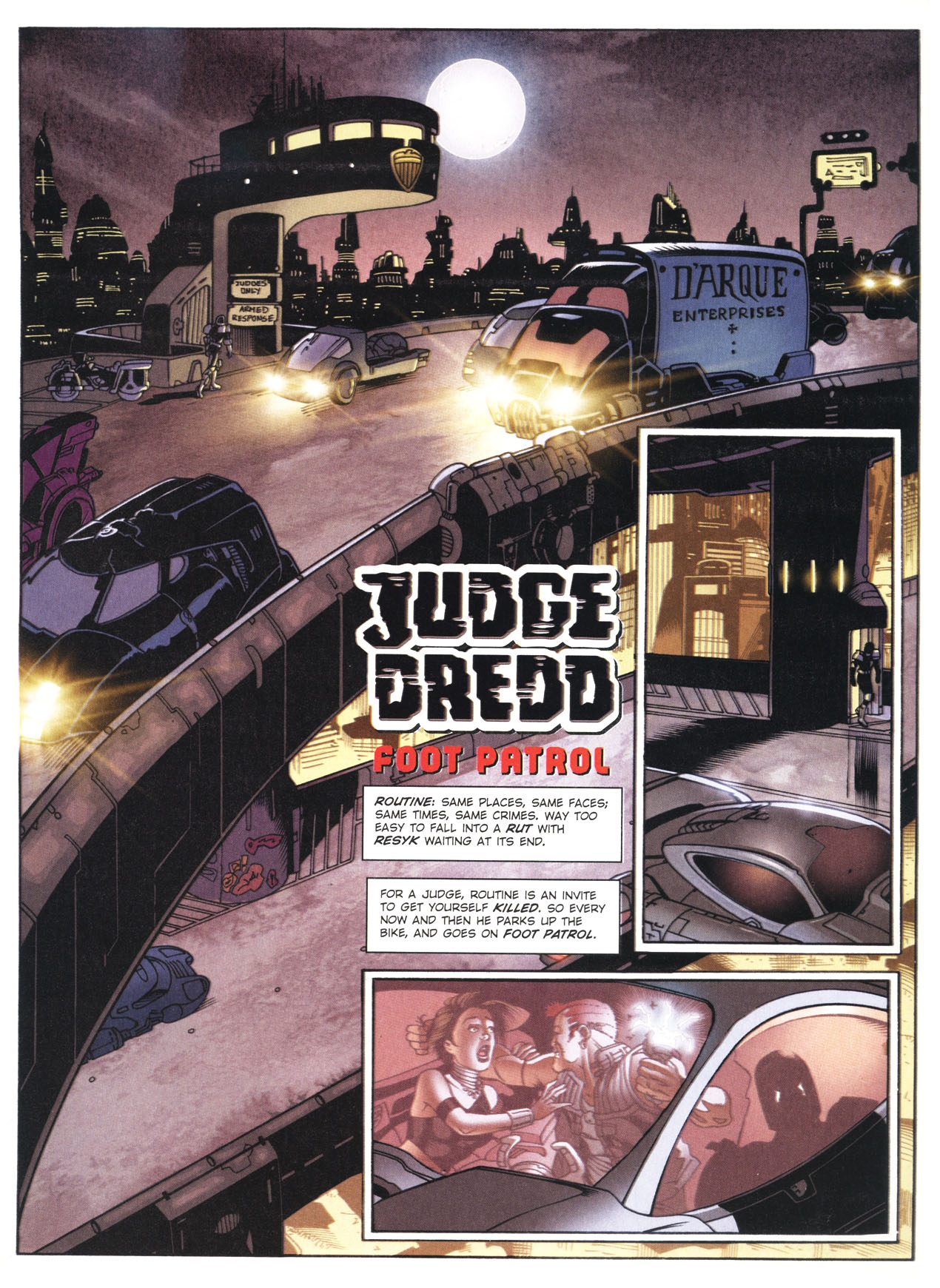 Read online Judge Dredd Megazine (vol. 3) comic -  Issue #75 - 3