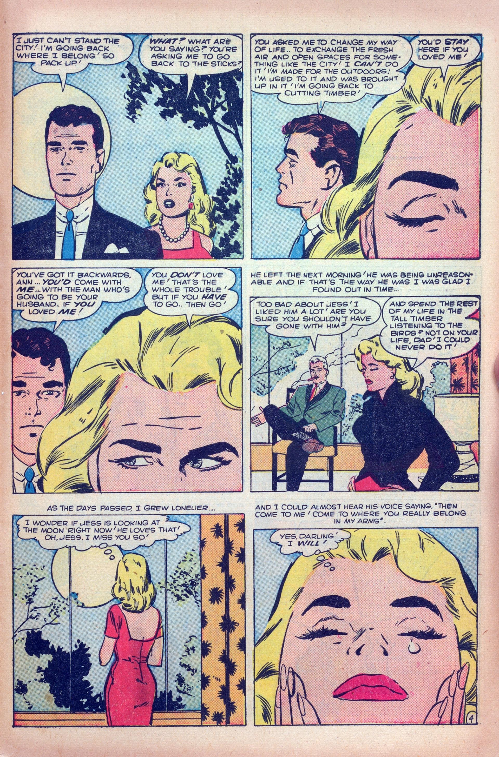 Read online Love Romances comic -  Issue #73 - 31