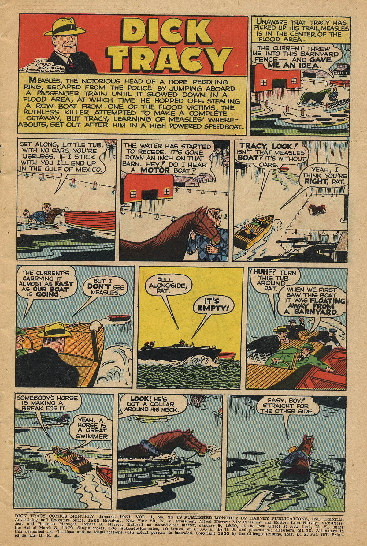 Read online Dick Tracy comic -  Issue #35 - 3