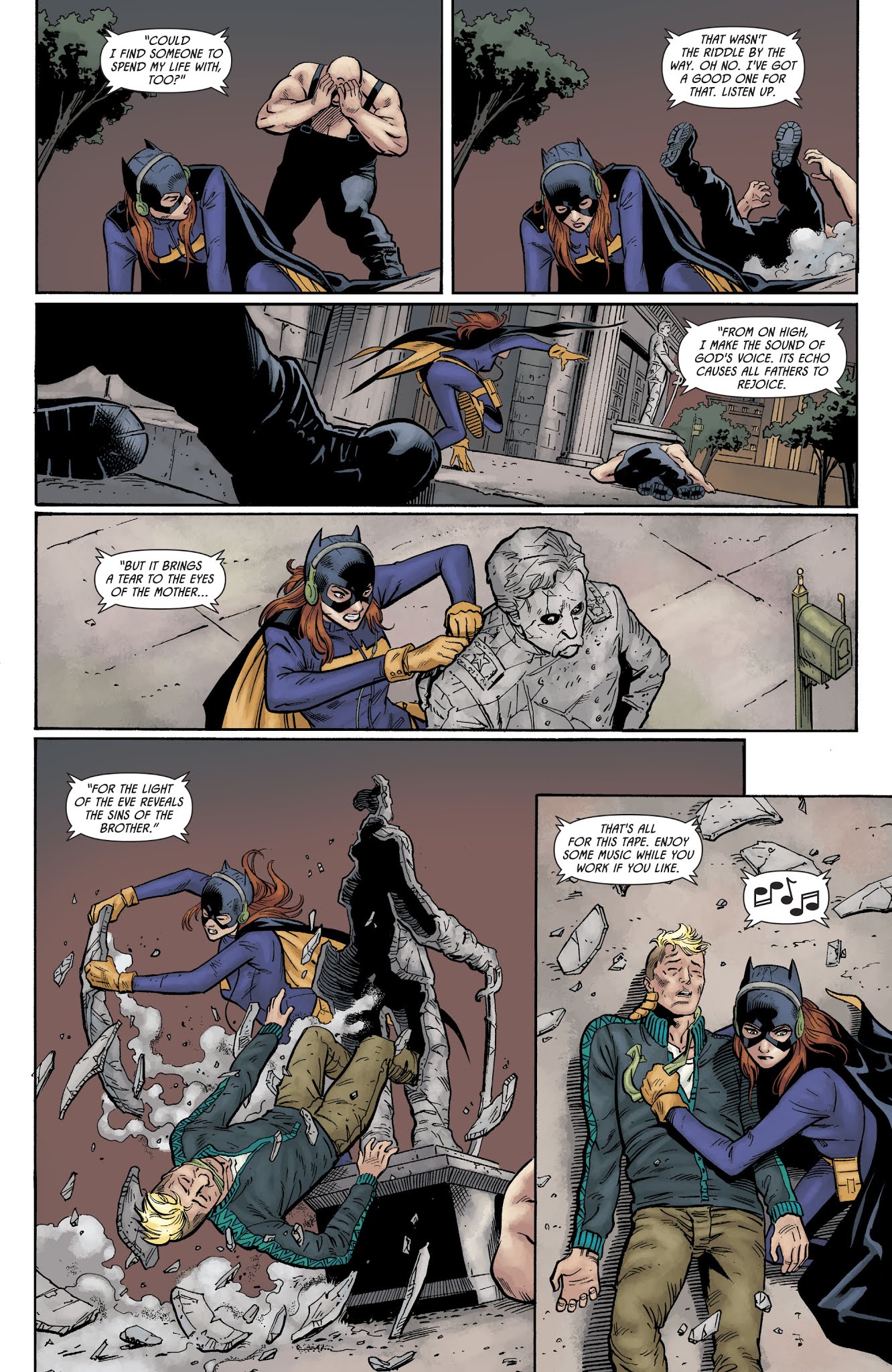 Read online Batman: Prelude to the Wedding: Batgirl vs. Riddler comic -  Issue # Full - 13