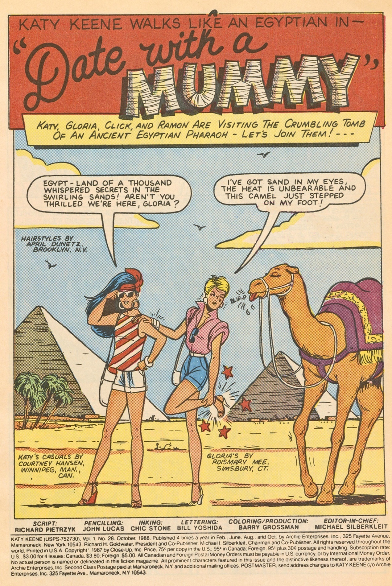 Read online Katy Keene (1983) comic -  Issue #28 - 3