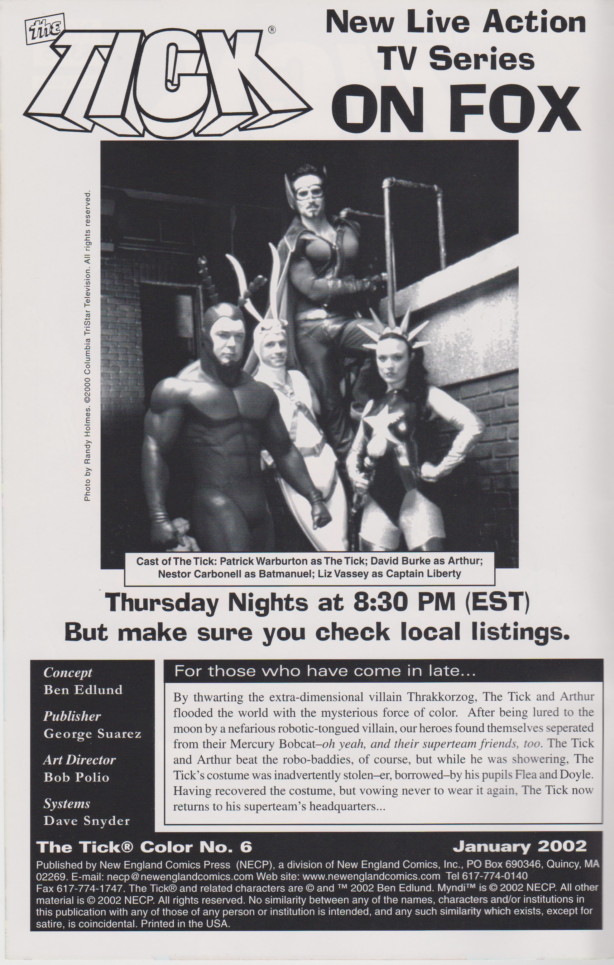 Read online The Tick Color comic -  Issue #6 - 2