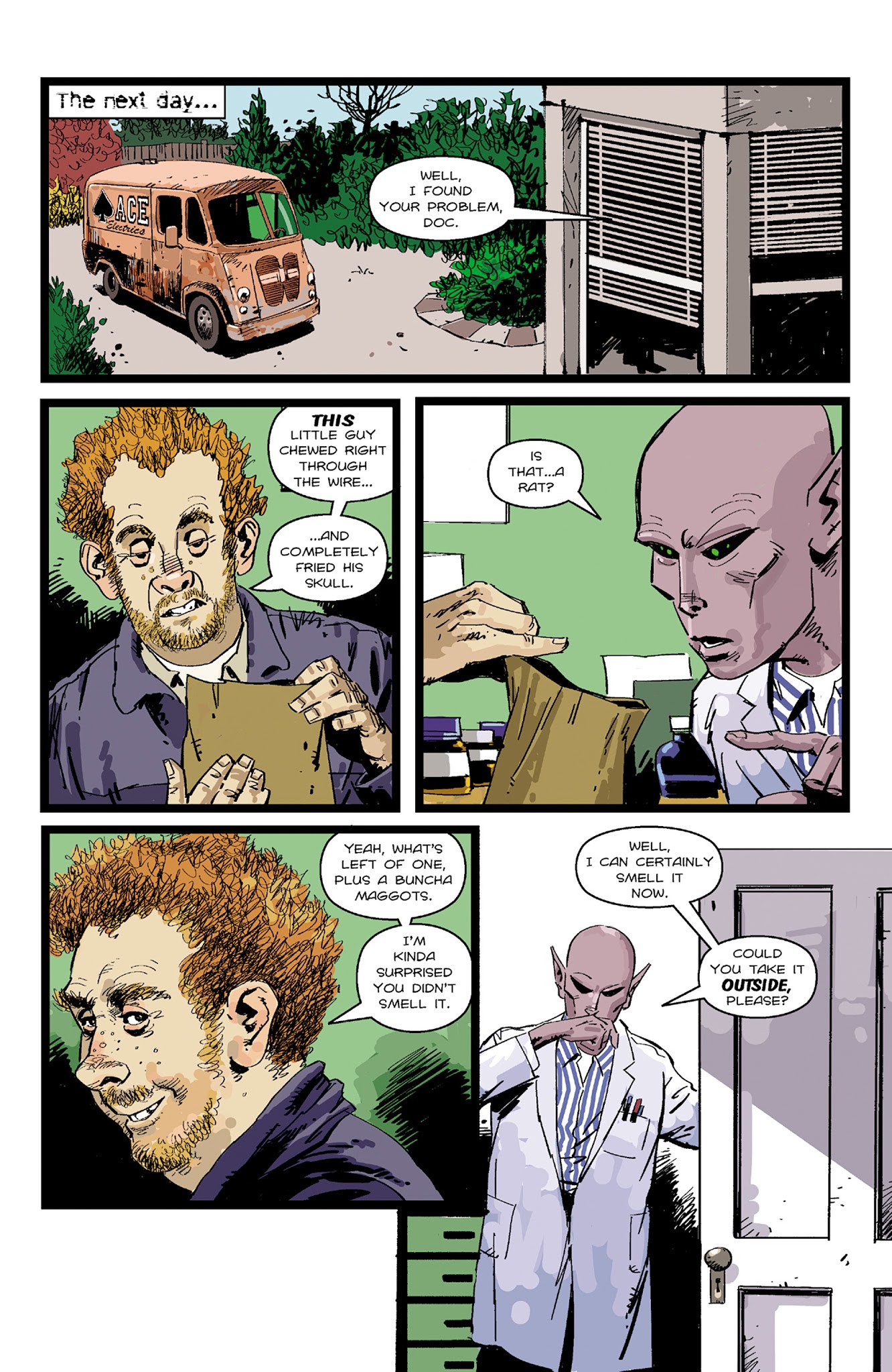 Read online Resident Alien: The Sam Hain Mystery comic -  Issue #0 - 24