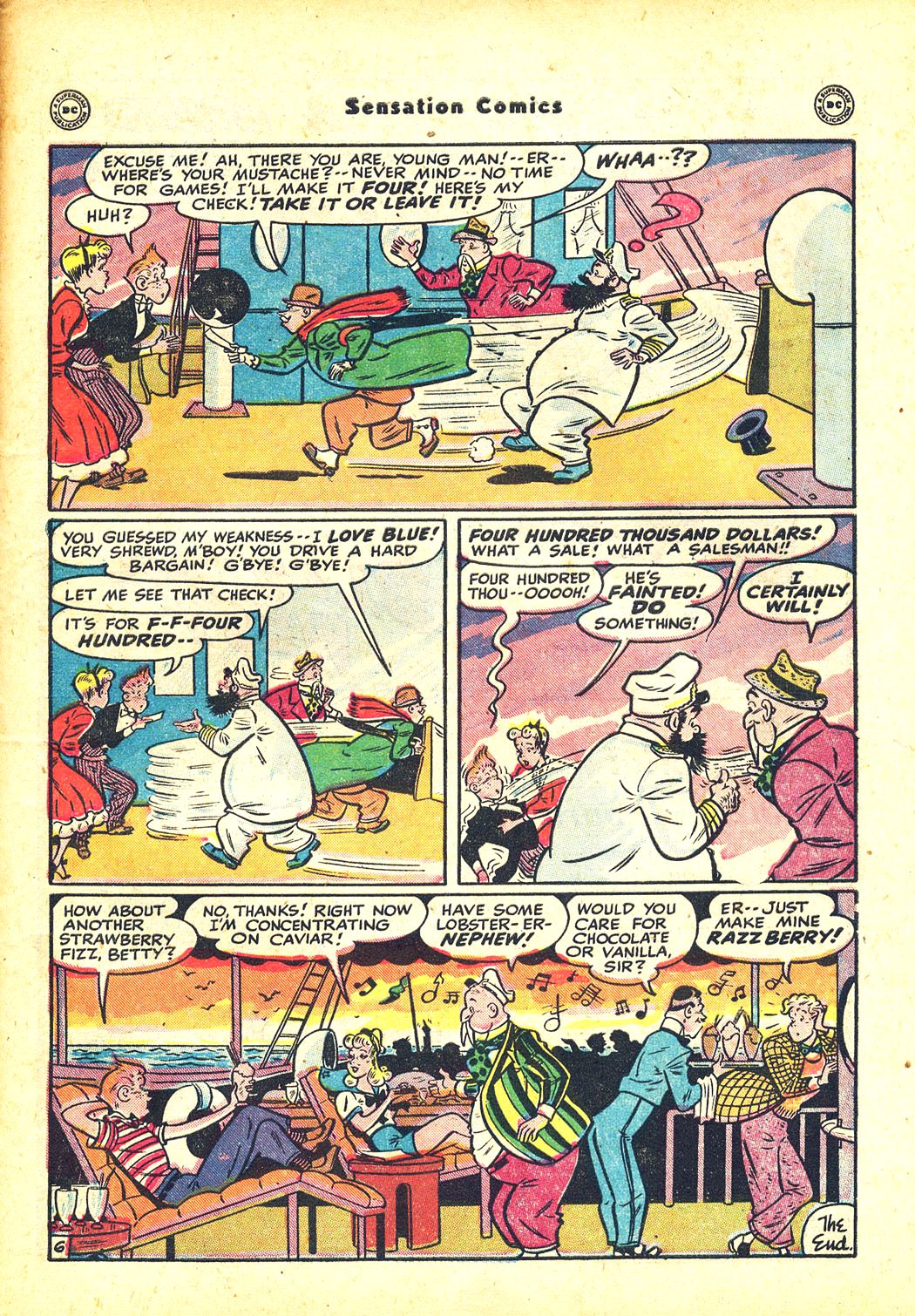 Read online Sensation (Mystery) Comics comic -  Issue #81 - 39
