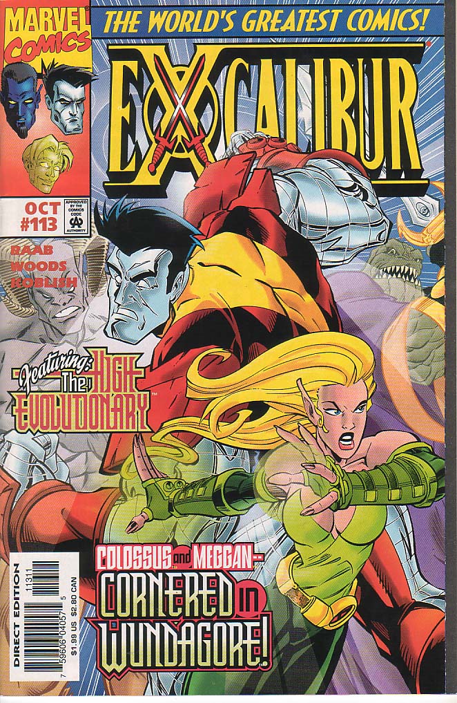 Read online Excalibur (1988) comic -  Issue #113 - 1