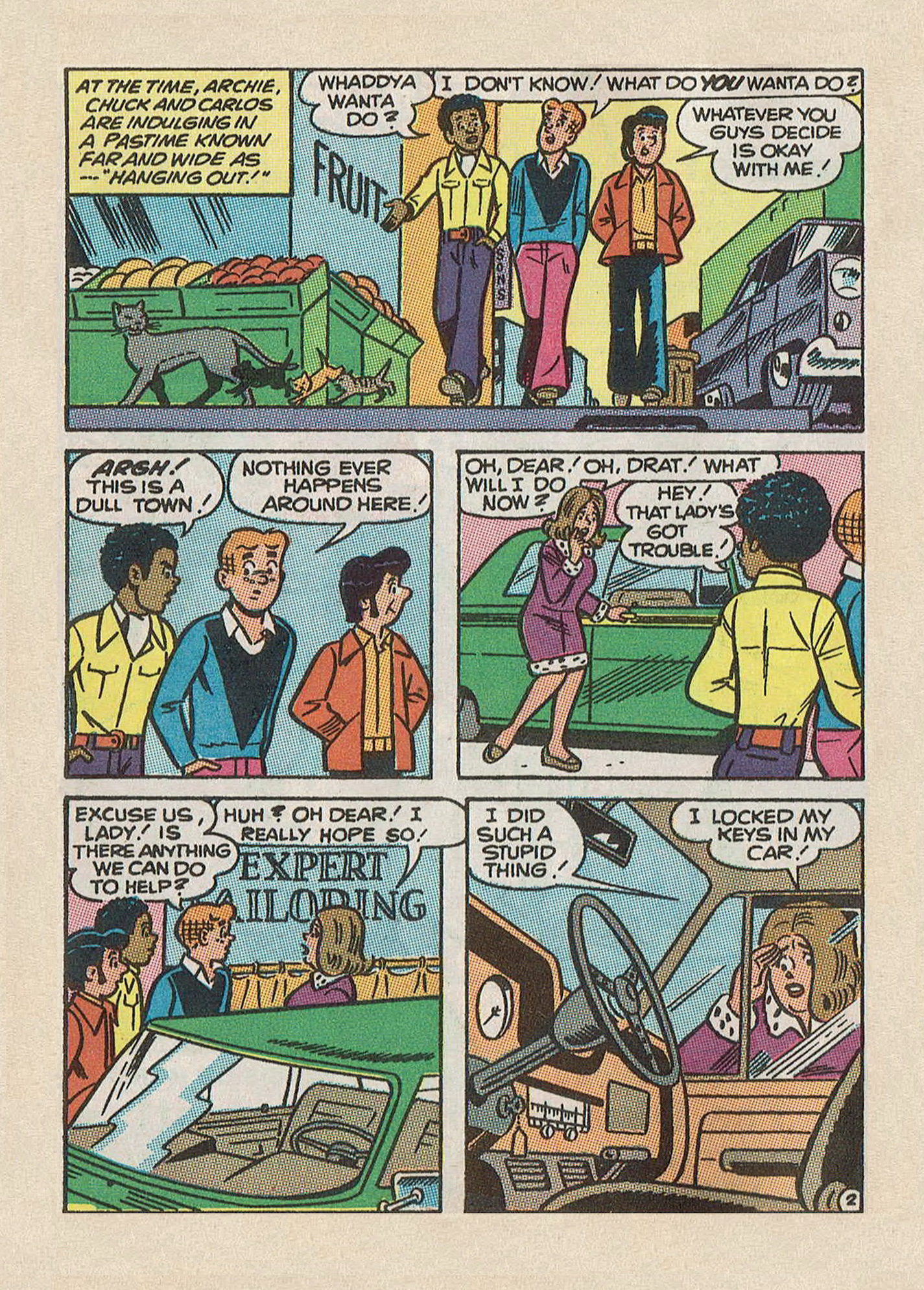 Read online Jughead Jones Comics Digest comic -  Issue #63 - 70