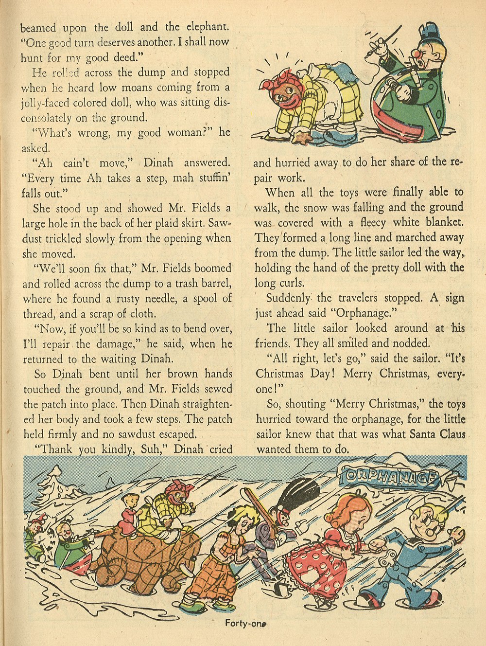 Read online Walt Disney's Comics and Stories comic -  Issue #15 - 43