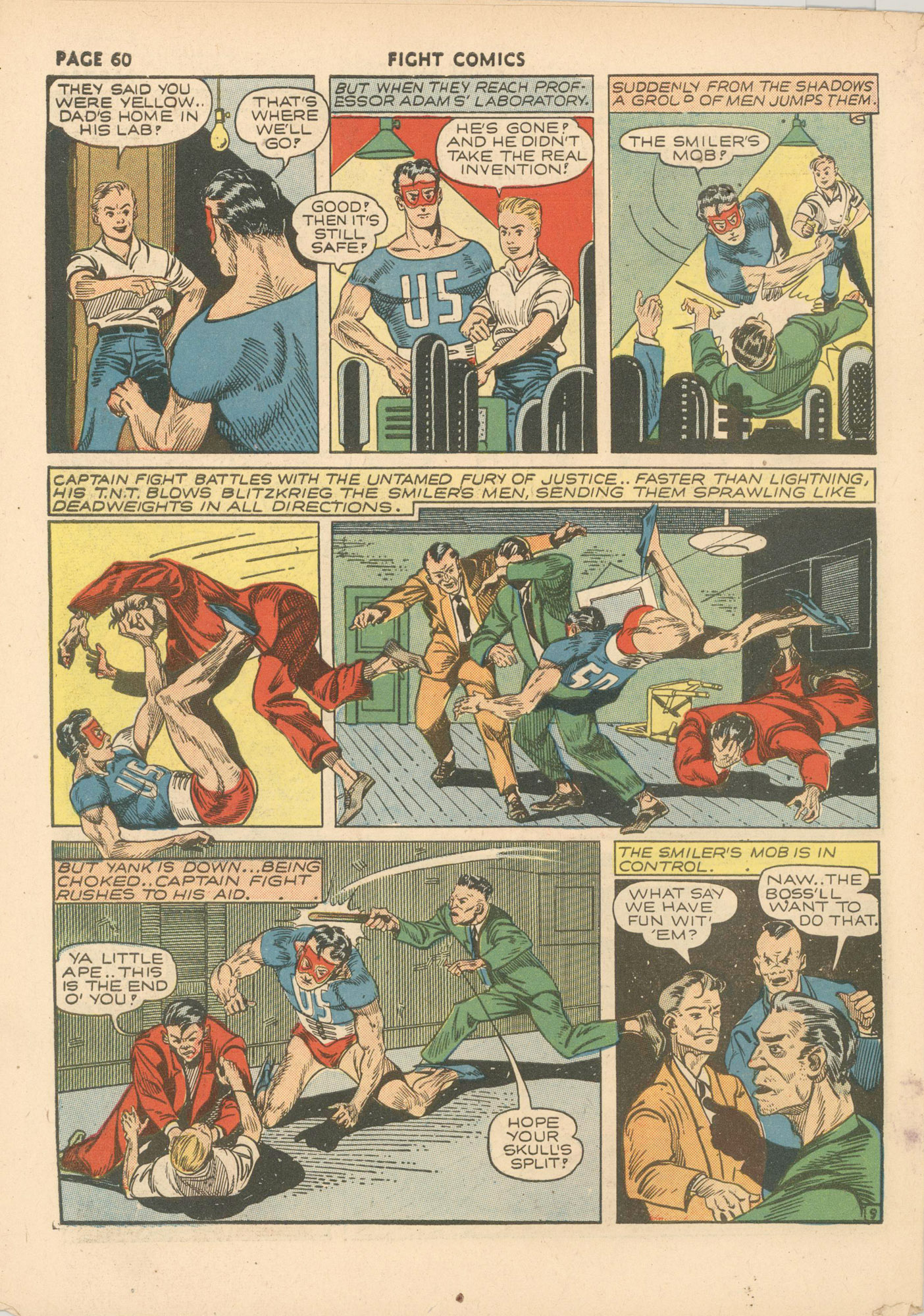 Read online Fight Comics comic -  Issue #16 - 63