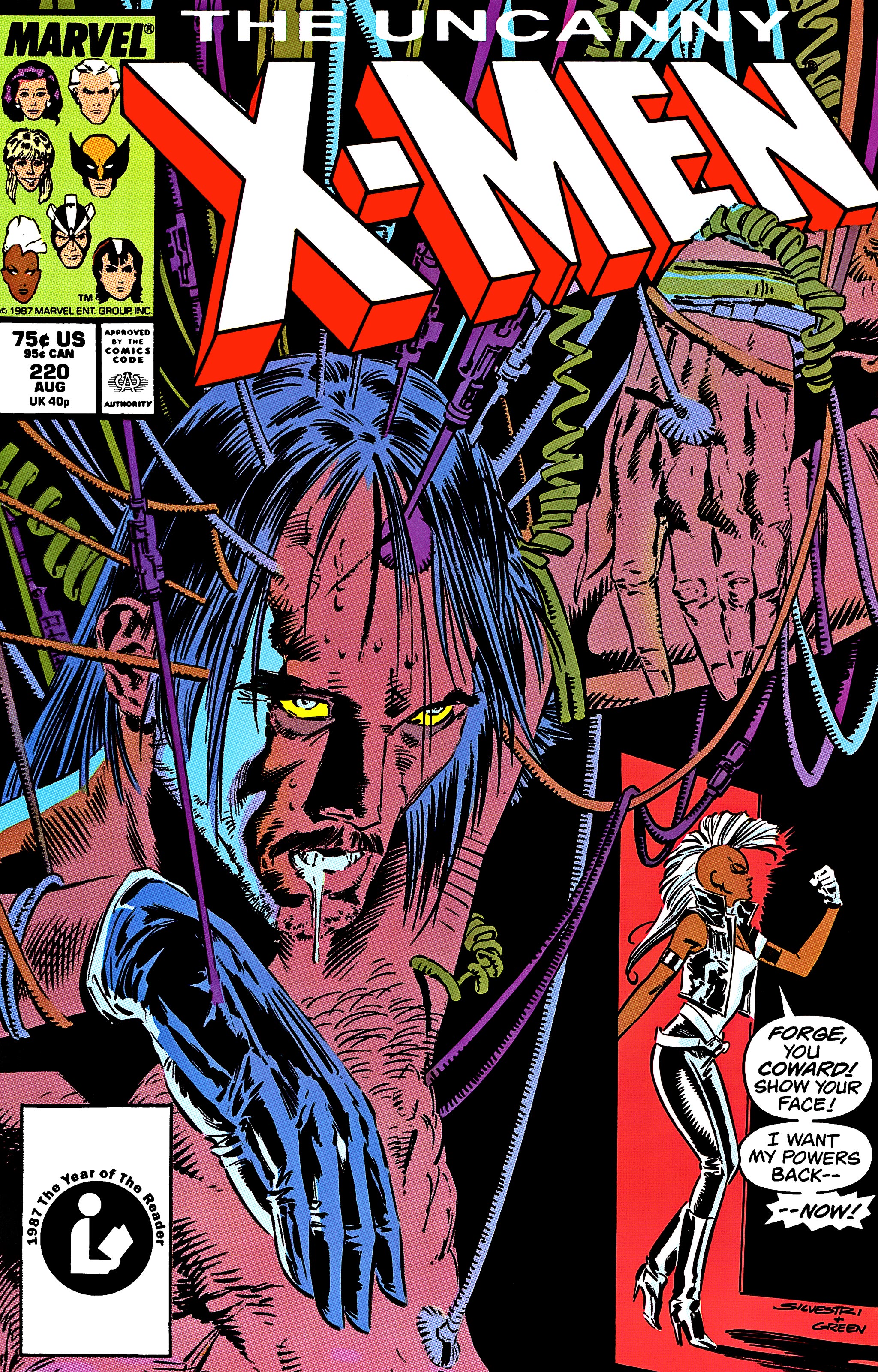 Read online Uncanny X-Men (1963) comic -  Issue #220 - 1