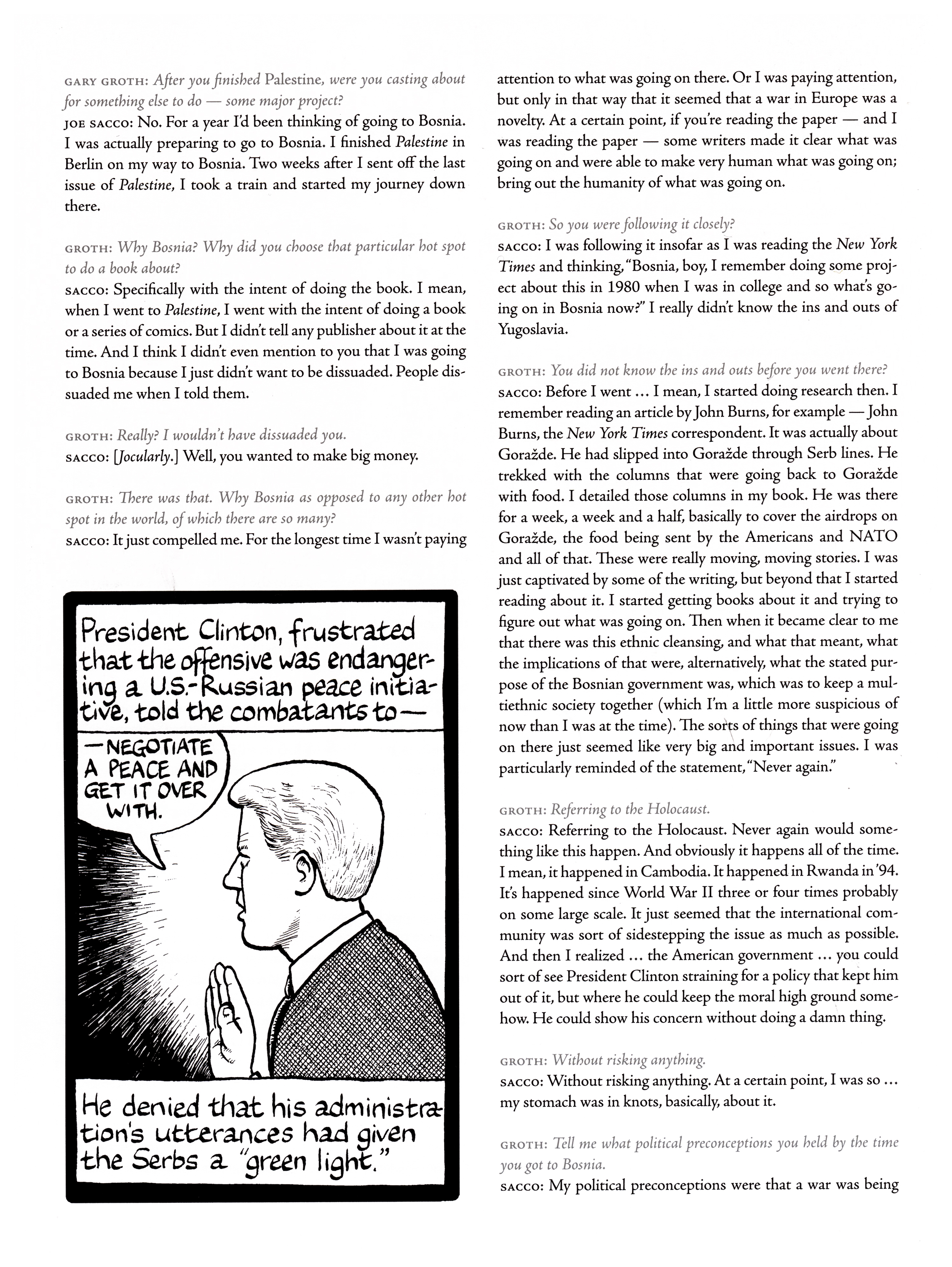 Read online Safe Area Goražde comic -  Issue # TPB (Part 3) - 73