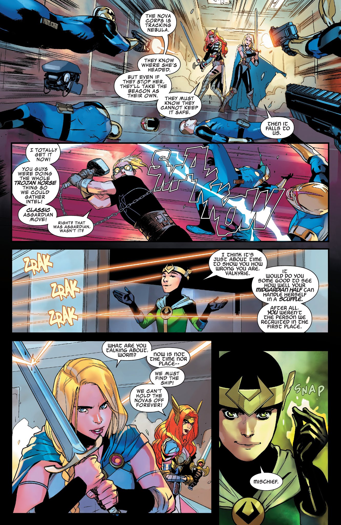 Read online Asgardians of the Galaxy comic -  Issue #4 - 18