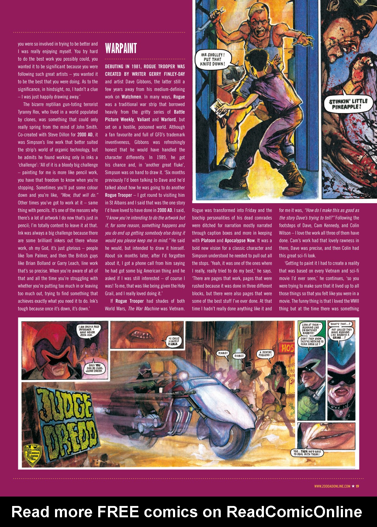 Read online Judge Dredd Megazine (Vol. 5) comic -  Issue #342 - 19
