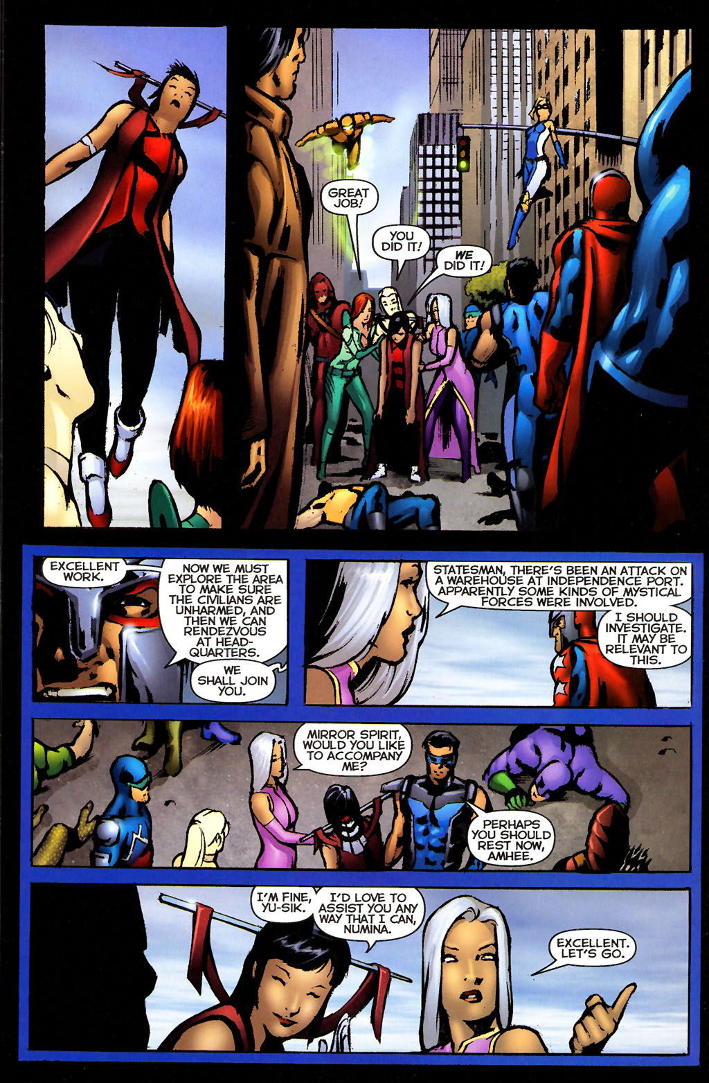 Read online City of Heroes (2005) comic -  Issue #14 - 13