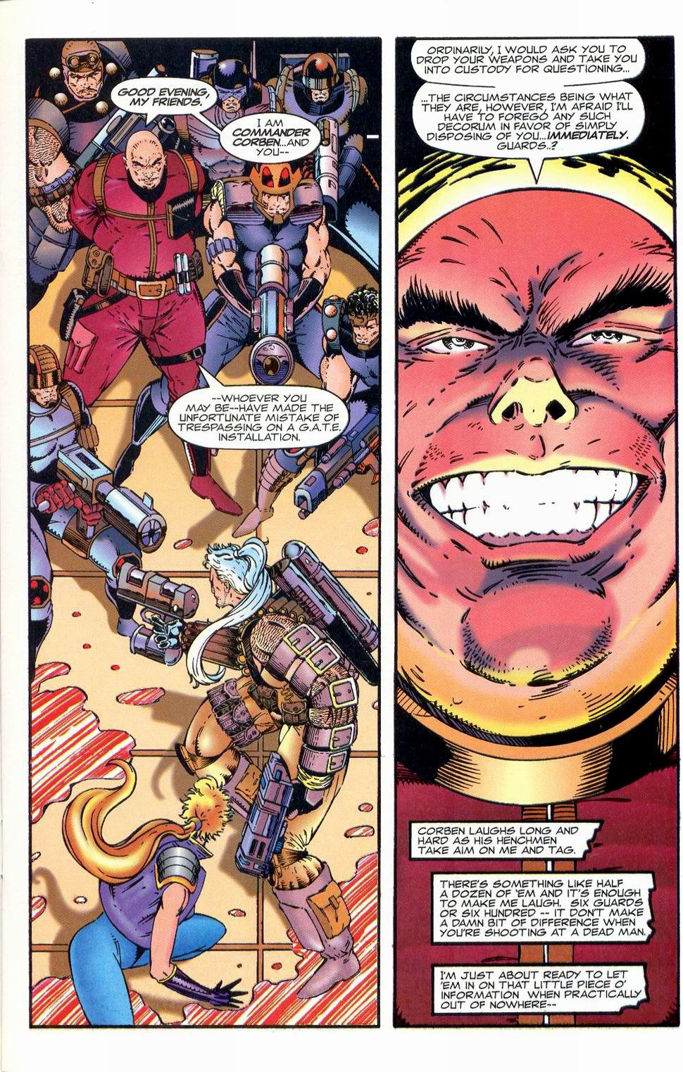 Read online Bloodstrike (1993) comic -  Issue #1 - 10