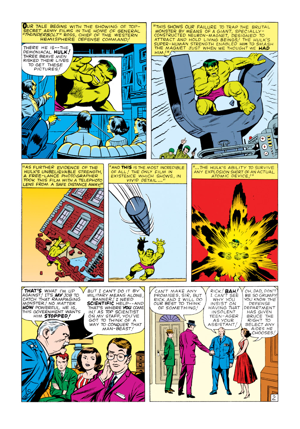 Read online Marvel Masterworks: The Incredible Hulk comic -  Issue # TPB 1 (Part 2) - 6