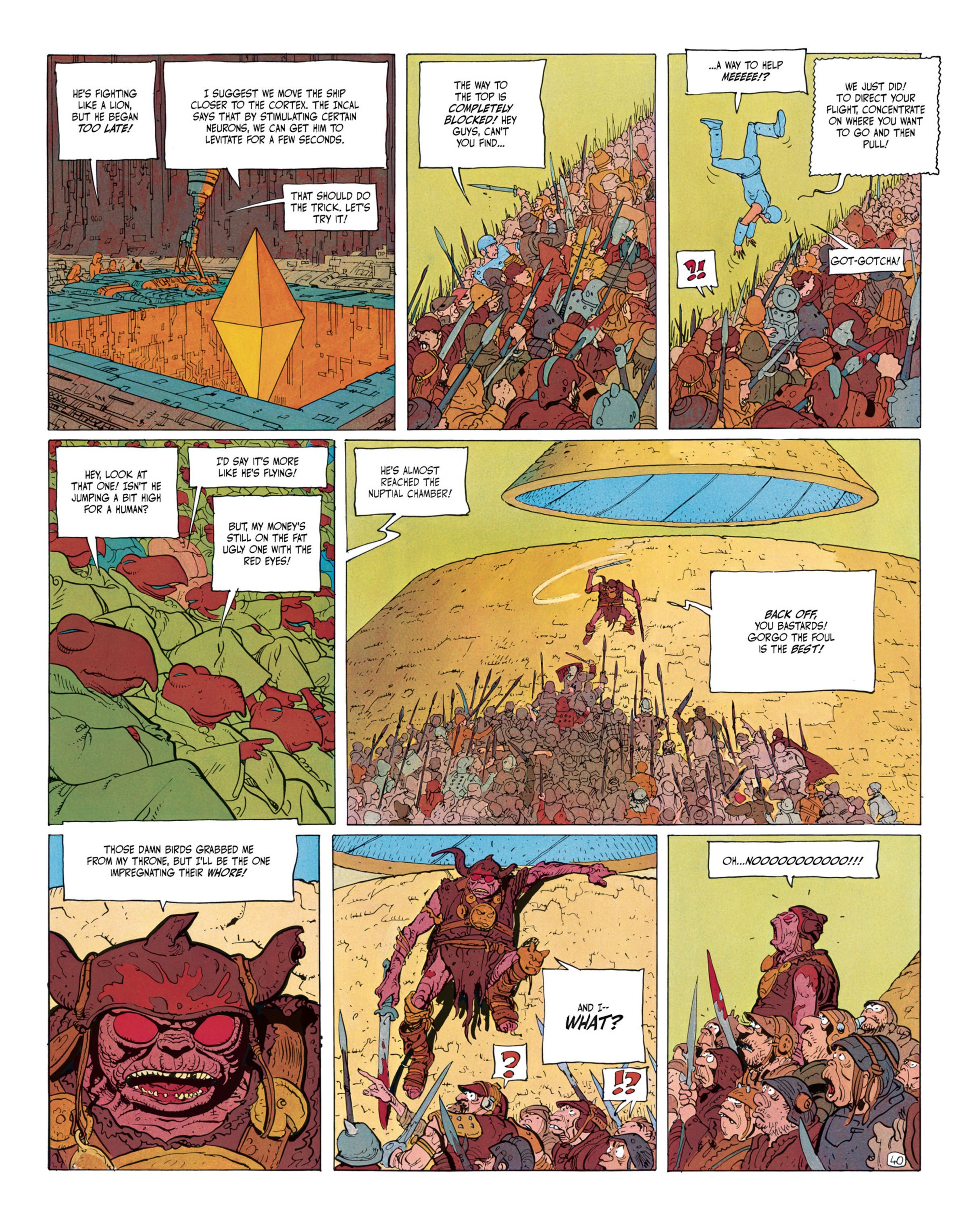 Read online The Incal comic -  Issue # TPB 4 - 43