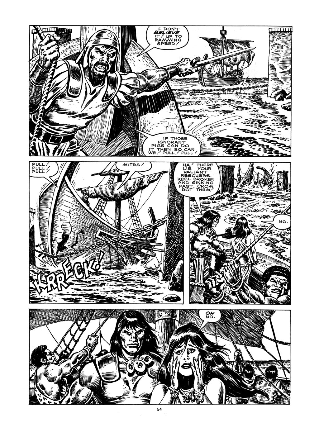 Read online The Savage Sword Of Conan comic -  Issue #148 - 52