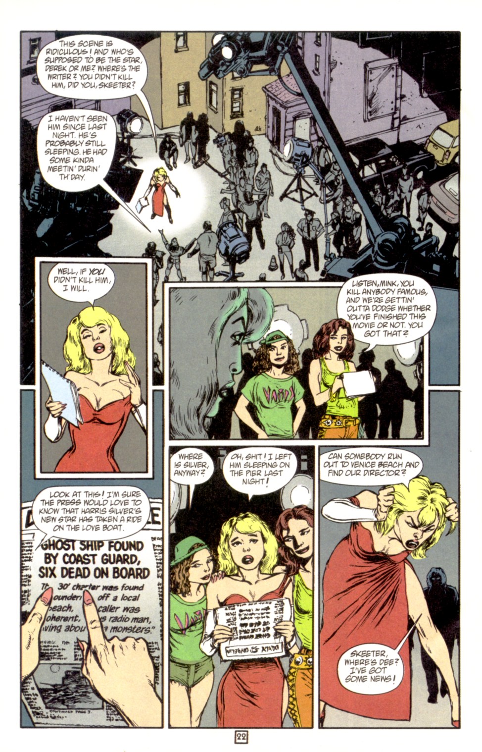 Read online Vamps: Hollywood & Vein comic -  Issue #4 - 22