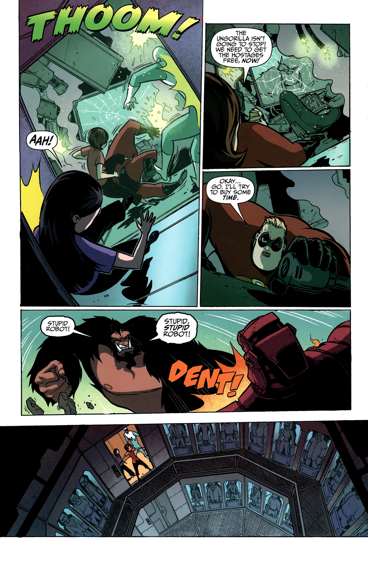 Read online The Incredibles comic -  Issue #15 - 16