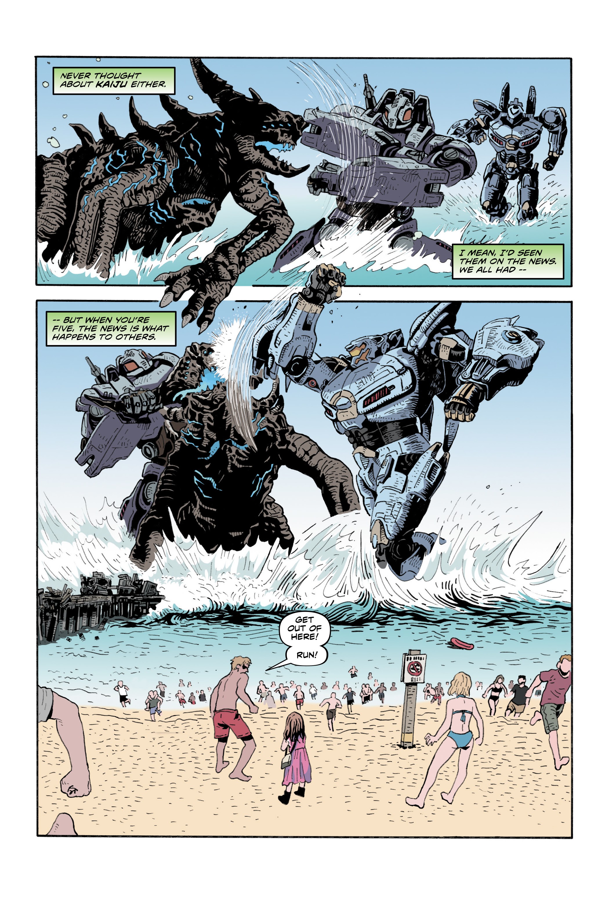Read online Pacific Rim: Amara comic -  Issue # TPB - 13