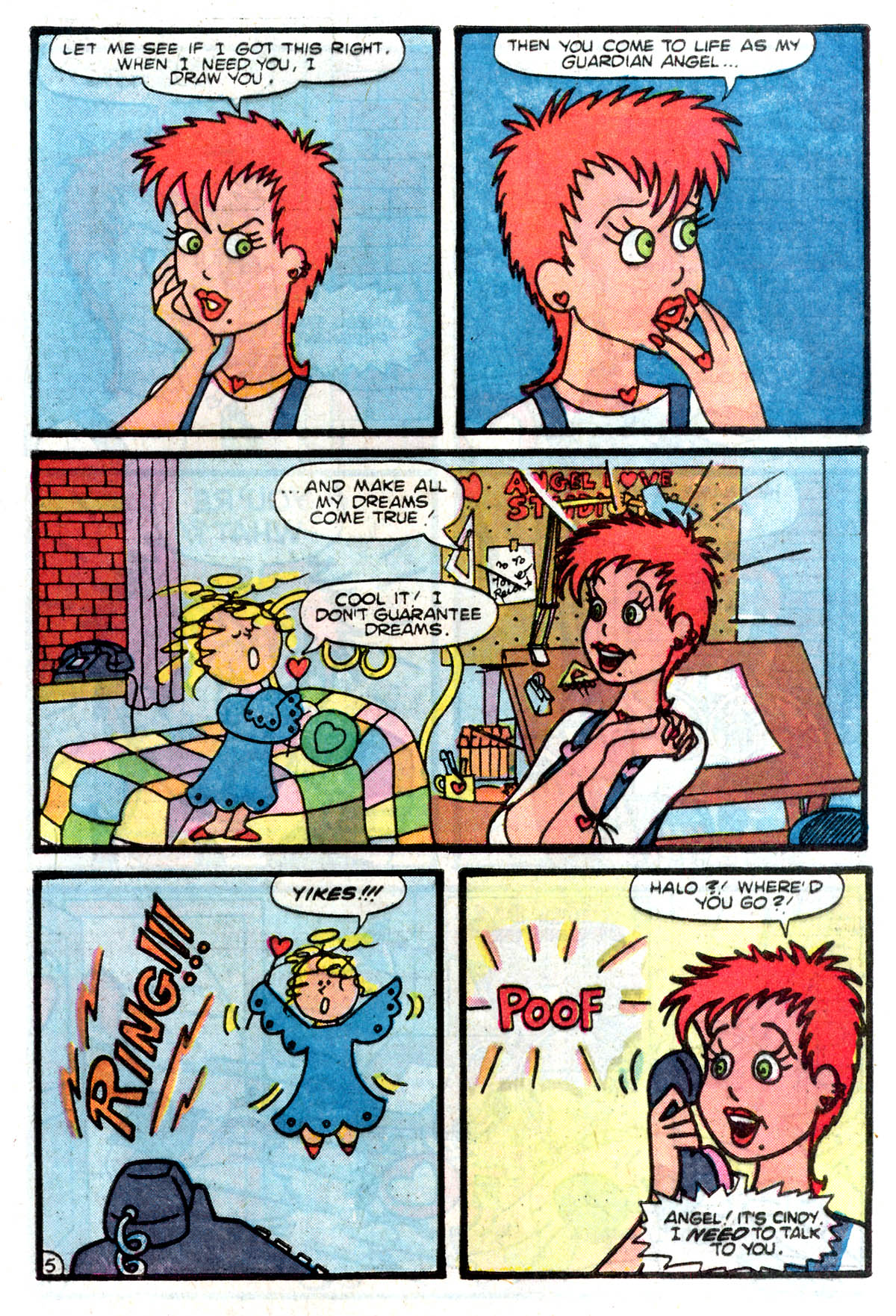 Read online Angel Love comic -  Issue #3 - 6