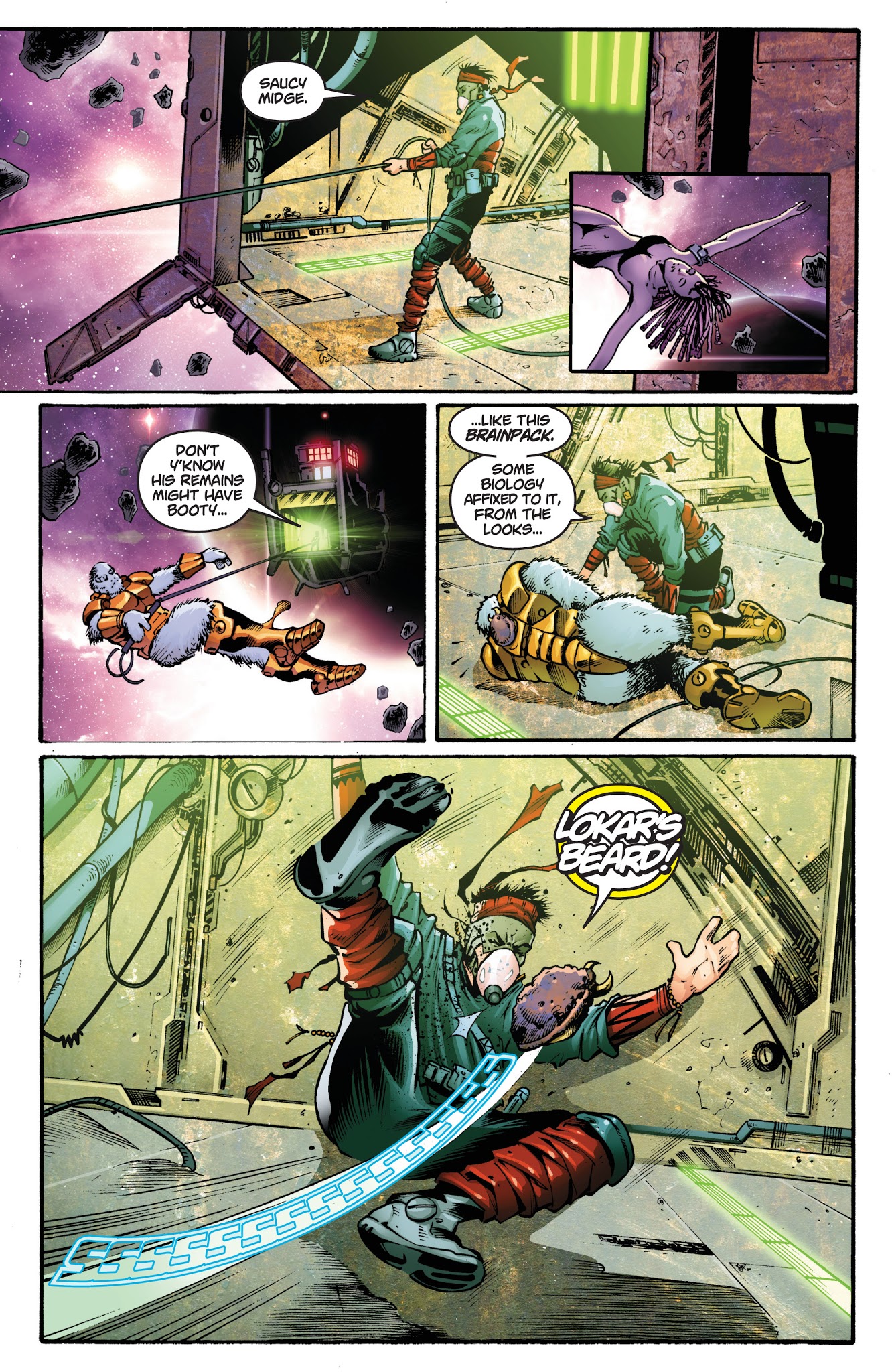 Read online Swashbucklers: The Saga Continues comic -  Issue #1 - 10